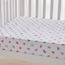 Dreamz Butterfly 200 Thread Count Toddler Fitted Sheet - 70x140 cm-baby-nursery-babybedding-image-1