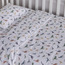Dreamz Dino Cotton 200 Thread Count 2-Piece Toddler Duvet Cover Set - 110x125 cm-baby-nursery-babybedding-image-2
