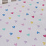 Eco Snuggle Hearts Cotton 200 Thread Count Toddler Fitted Sheet - 70x140+15 cm-baby-nursery-babybedding-image-2
