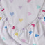 Eco Snuggle Hearts Cotton 200 Thread Count Toddler Fitted Sheet - 70x140+15 cm-baby-nursery-babybedding-image-3