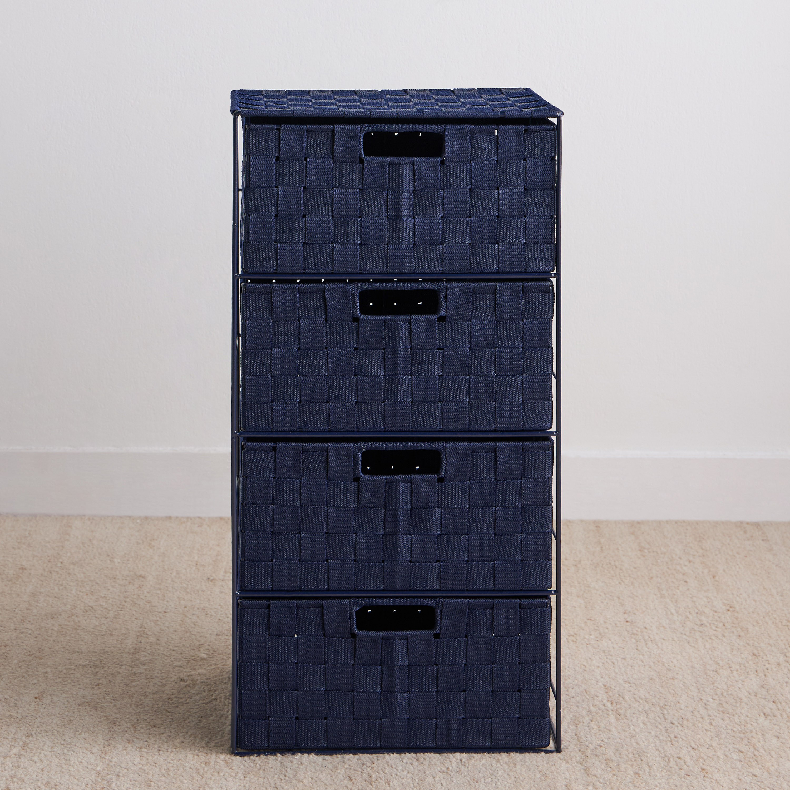 Luke 4-Drawer Storage Tower - 26x33 cm-babyandkids-bathandstorage-storage-plasticstorage-image-2