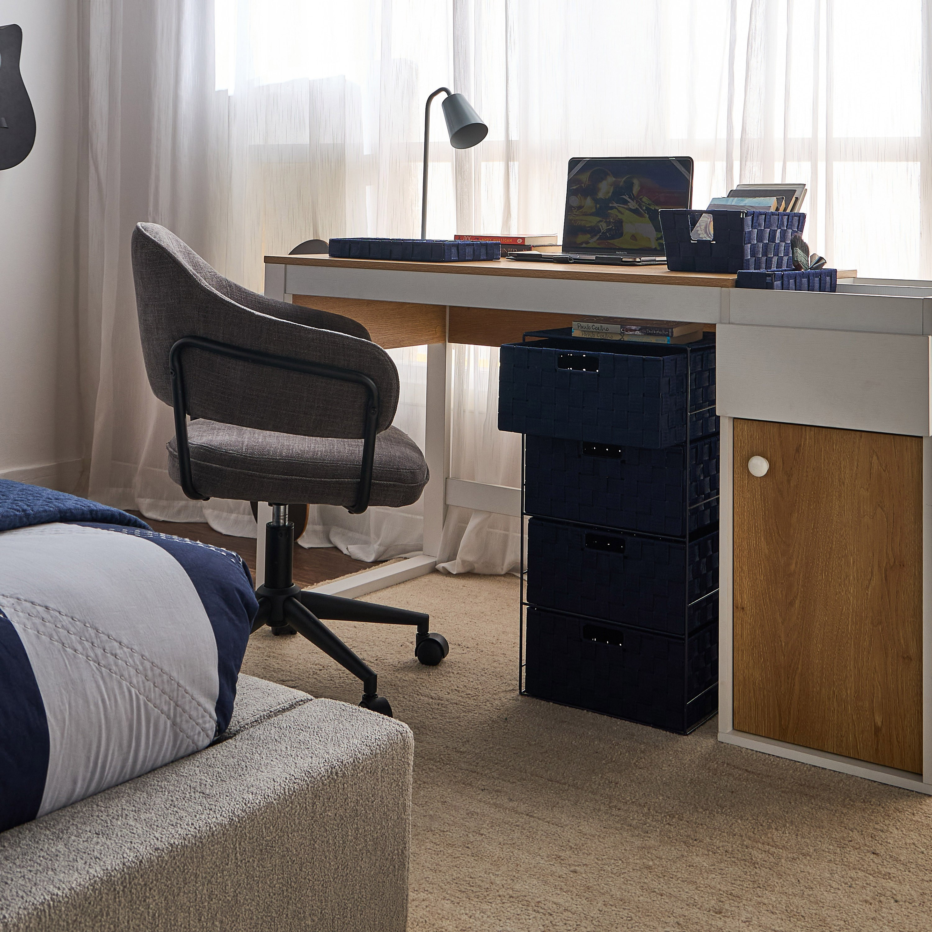 Luke 4-Drawer Storage Tower - 26x33 cm-babyandkids-bathandstorage-storage-plasticstorage-image-5