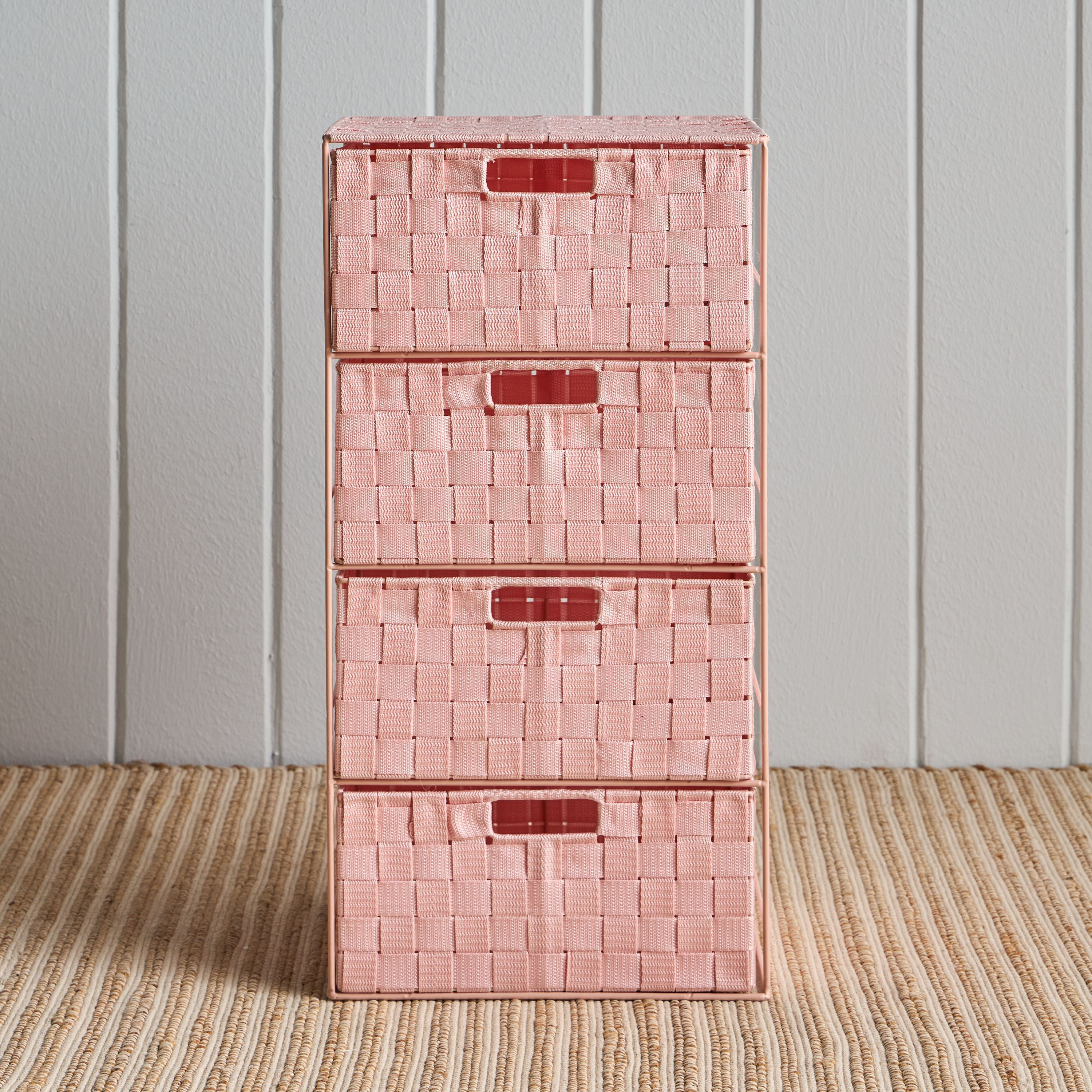 وحدة تخزين 4 أدراج - لوك - 26x33 سم-kids-bathandstorage-storage-plasticstorage-image-2