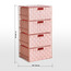 وحدة تخزين 4 أدراج - لوك - 26x33 سم-babyandkids-bathandstorage-storage-plasticstorage-image-1