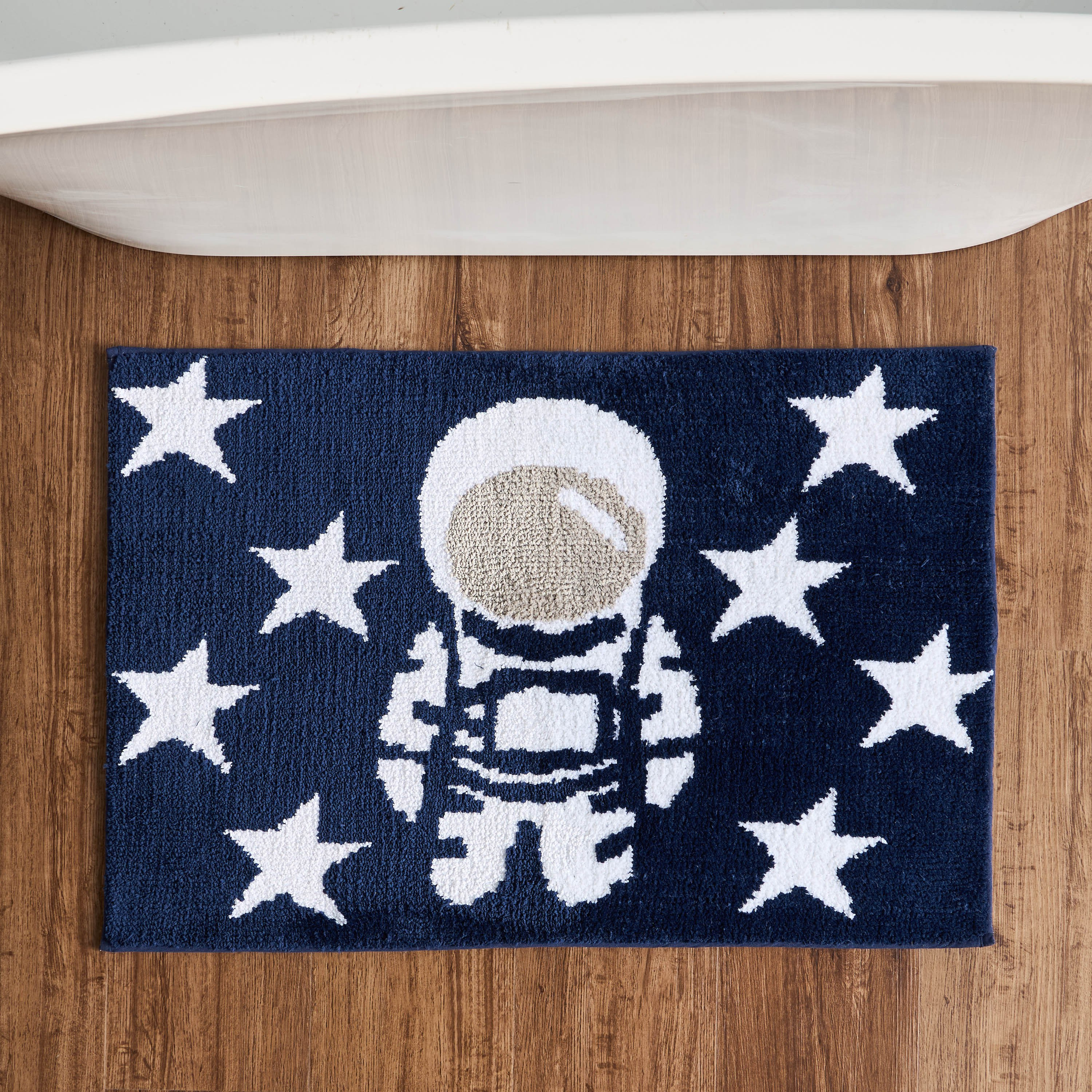 سجادة حمام بتصميم رائد فضاء - 50x80 سم-babyandkids-bathandstorage-bath-bathmats-image-1