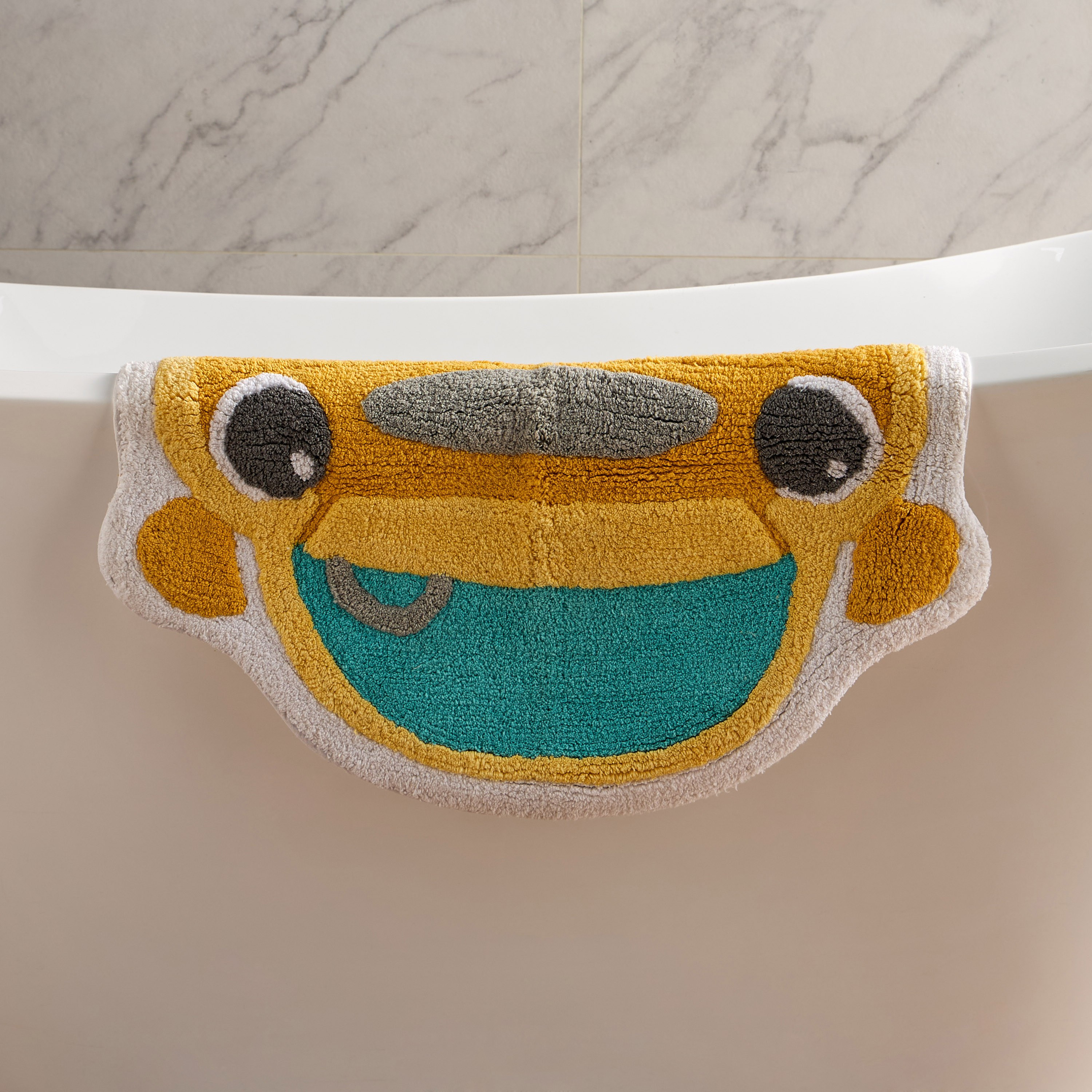Car Shaped Bath Mat - 50x80 cm-babyandkids-bathandstorage-bath-bathmats-image-2