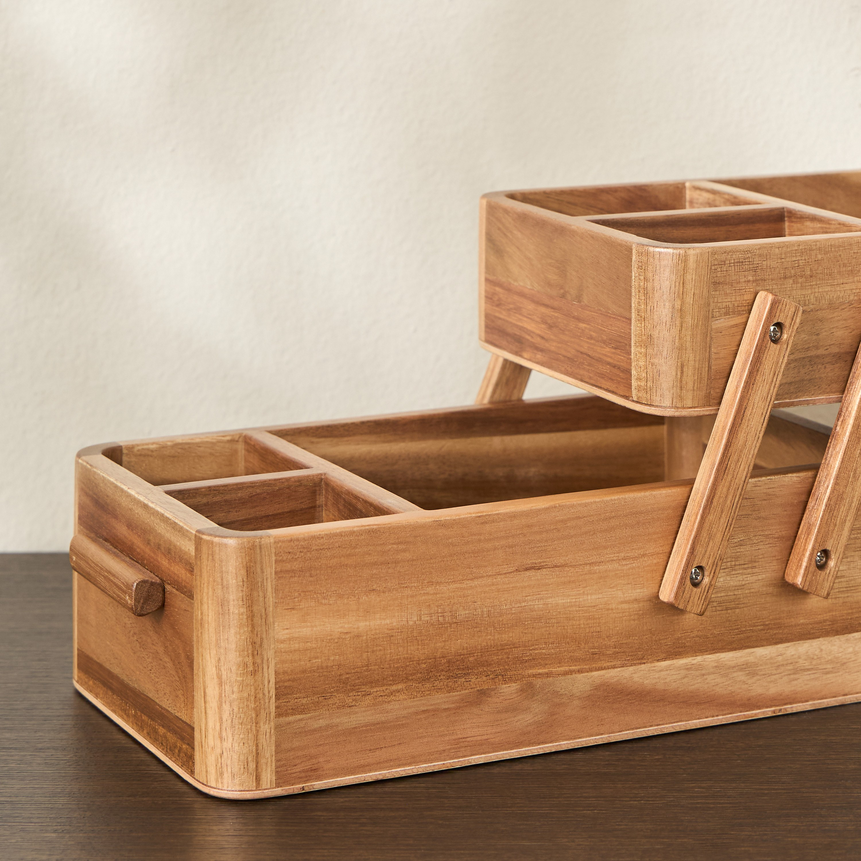 منظم مستحضرات تجميل بطابقين من أرتوين-household-storage-cosmeticorganizing-makeuporganizersandsets-image-2