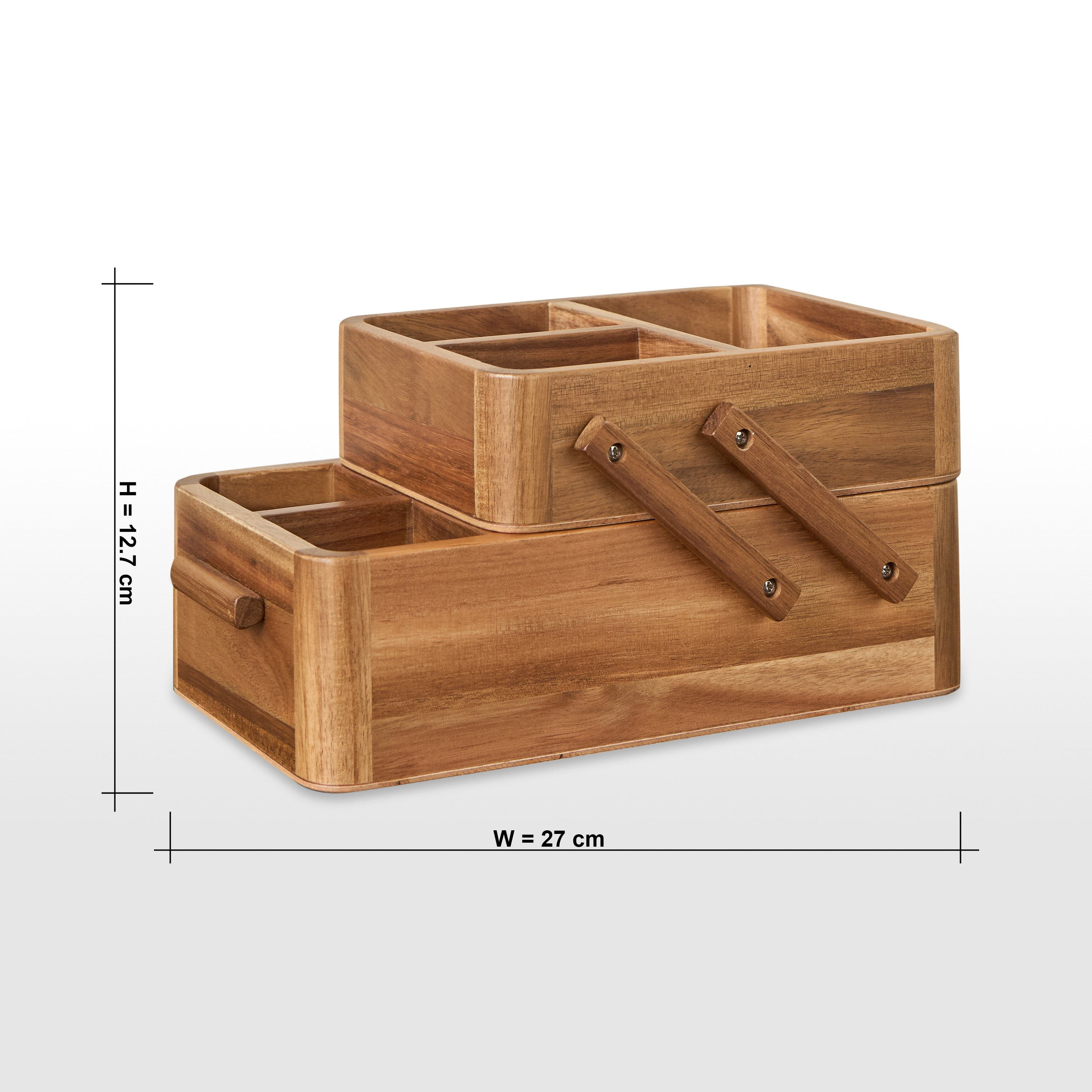 منظم مستحضرات تجميل بطابقين من أرتوين-household-storage-cosmeticorganizing-makeuporganizersandsets-image-5