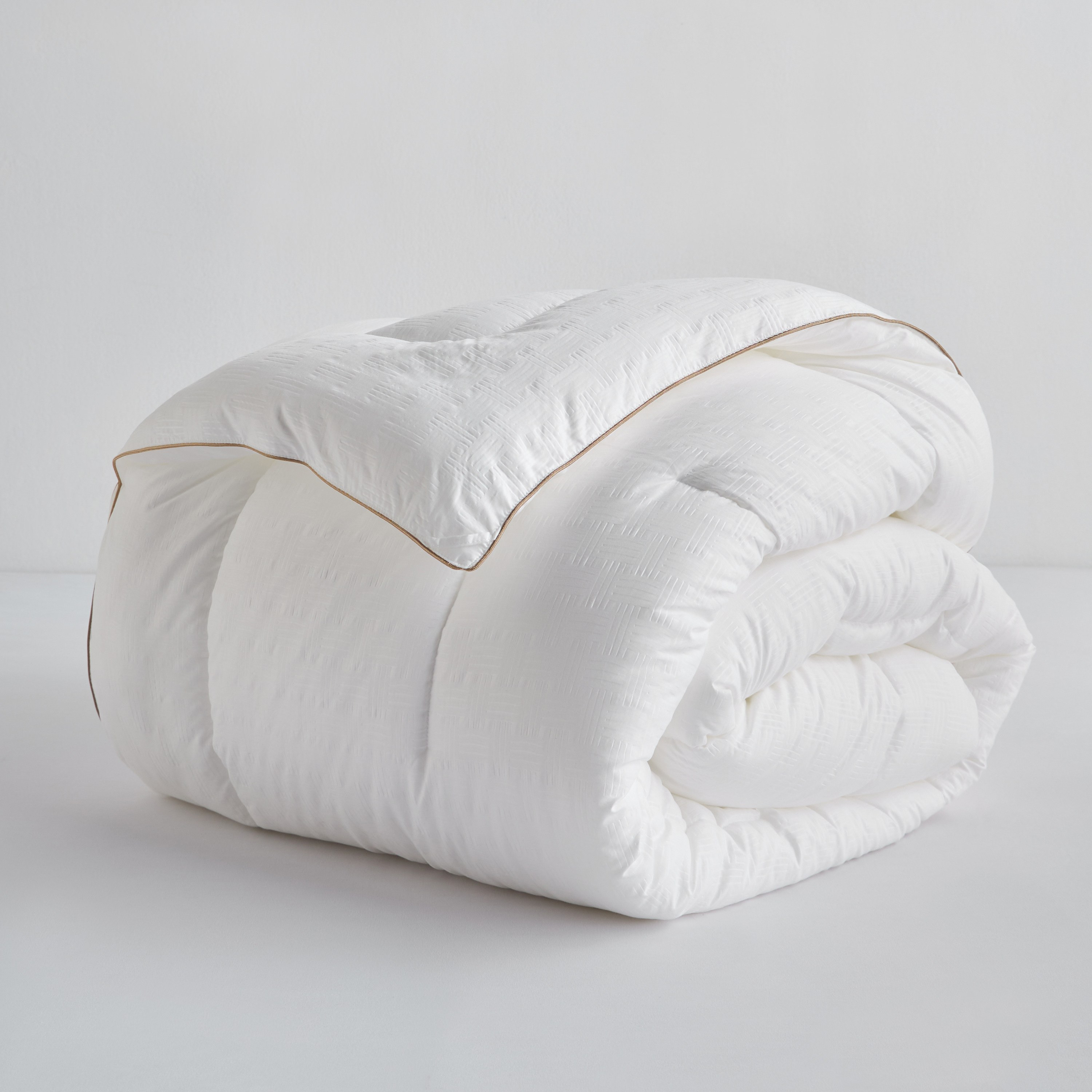 لحاف كامل مضاد للحساسية بنمط وافل - 160x200 سم-household-bedding-duvetandcovers-duvets-image-4