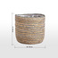 إصيص من عشب البحر والقش - كاريستو - 28 سم-household-gardenandoutdoor-potsandplanters-planters-image-1