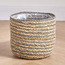إناء زراع من الأعشاب البحرية والقش - كاريستو - 22 سم-household-gardenandoutdoor-potsandplanters-planters-image-4