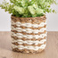 Migo Mia Seagrass and Jute Planter - 15 cm-household-gardenandoutdoor-potsandplanters-planters-image-1