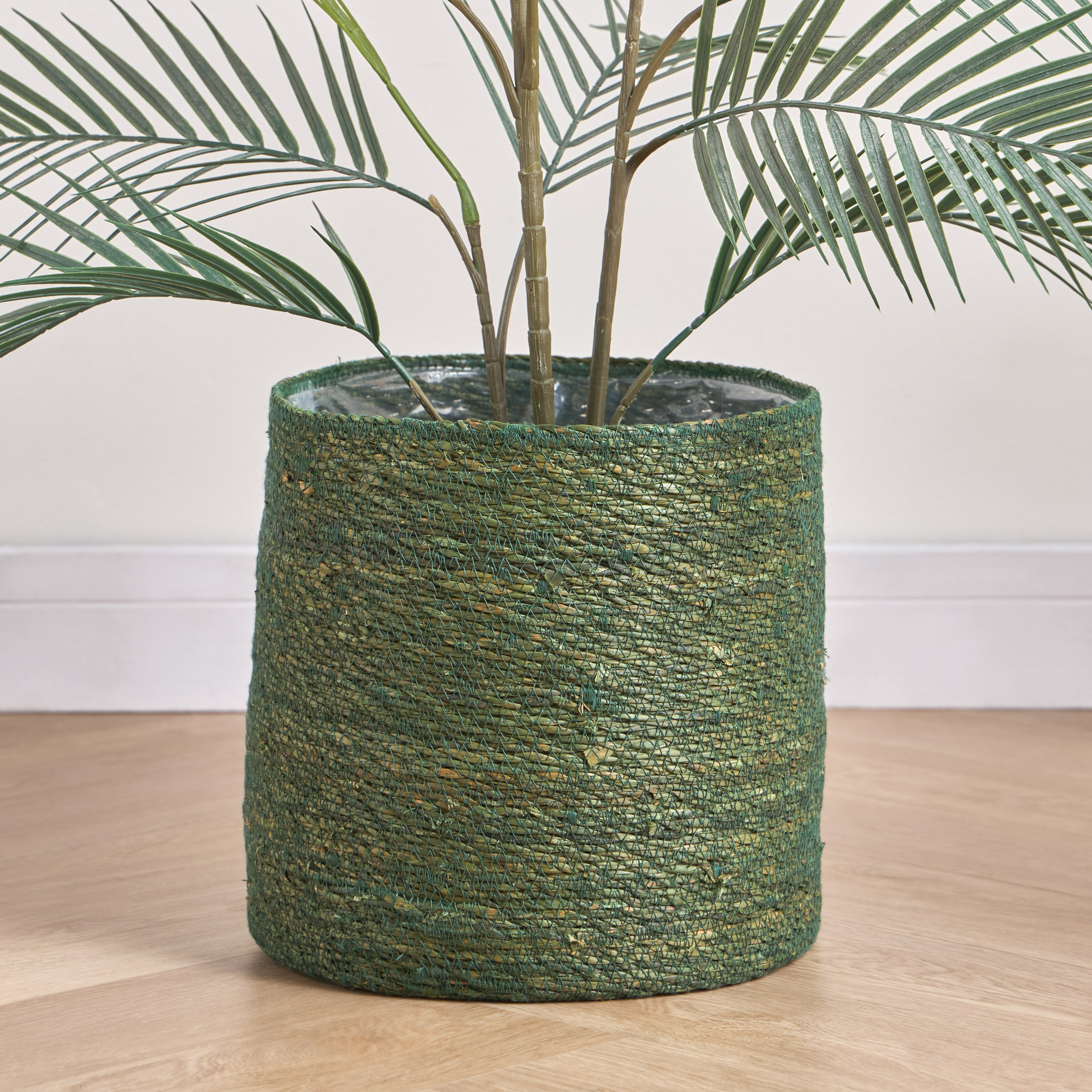 Caresto Seagrass Planter - 28 cm-household-gardenandoutdoor-potsandplanters-planters-image-1