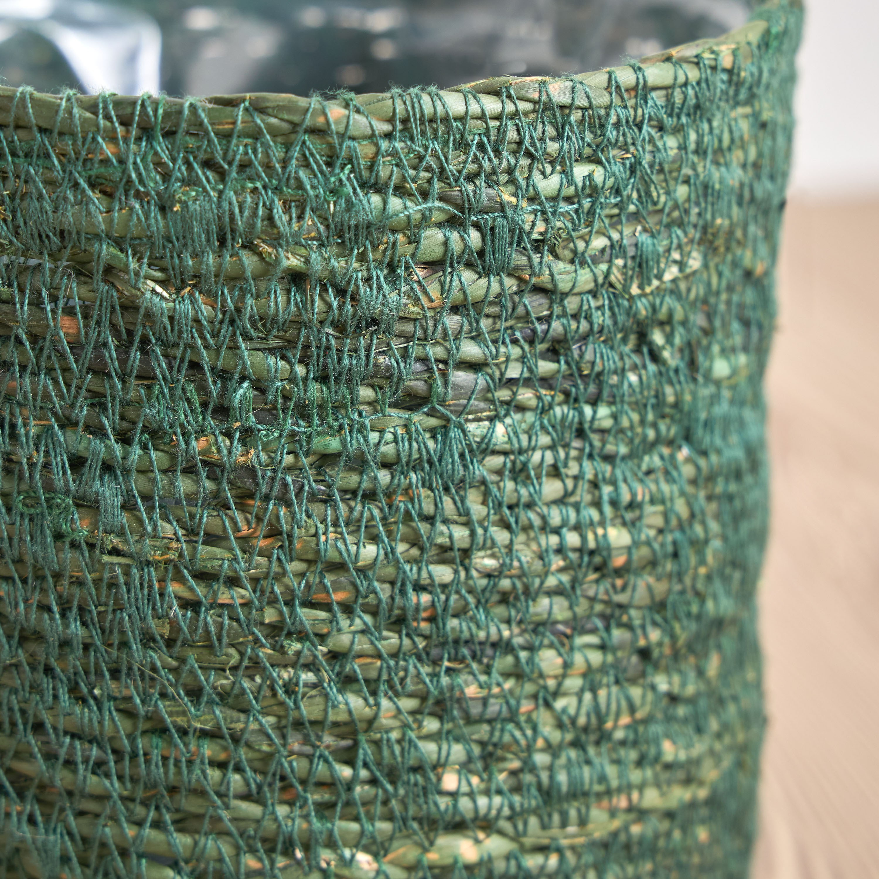 Caresto Seagrass Planter - 15 cm-household-gardenandoutdoor-potsandplanters-planters-image-3