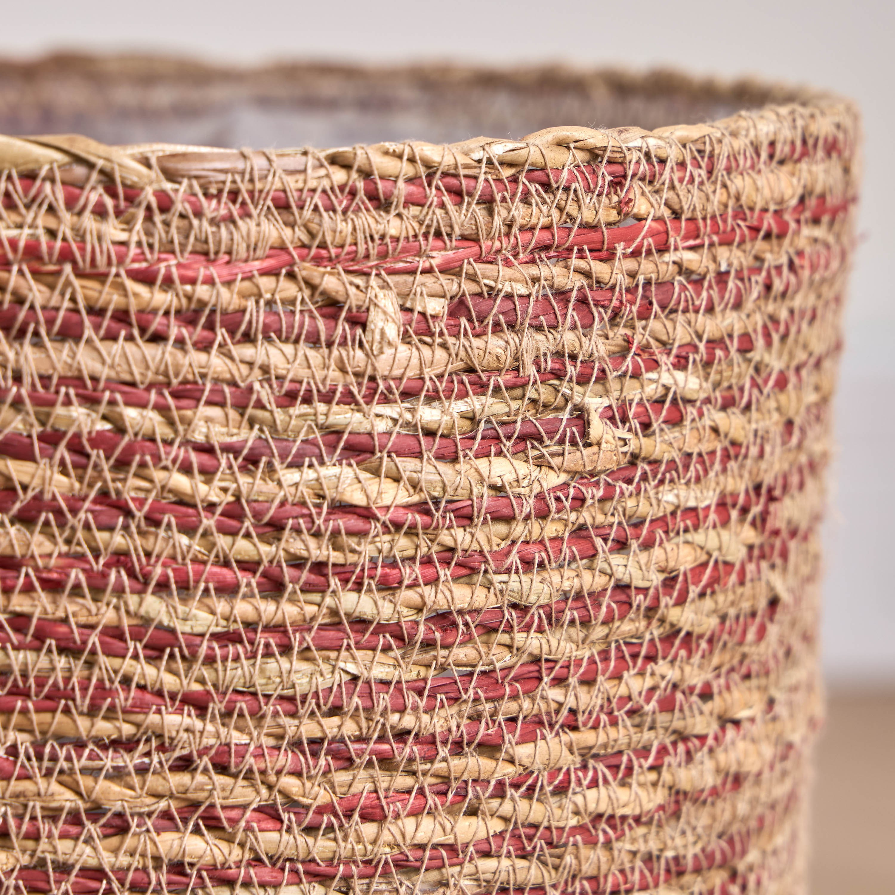 Caresto Seagrass Planter - 28 cm-household-gardenandoutdoor-potsandplanters-planters-image-3