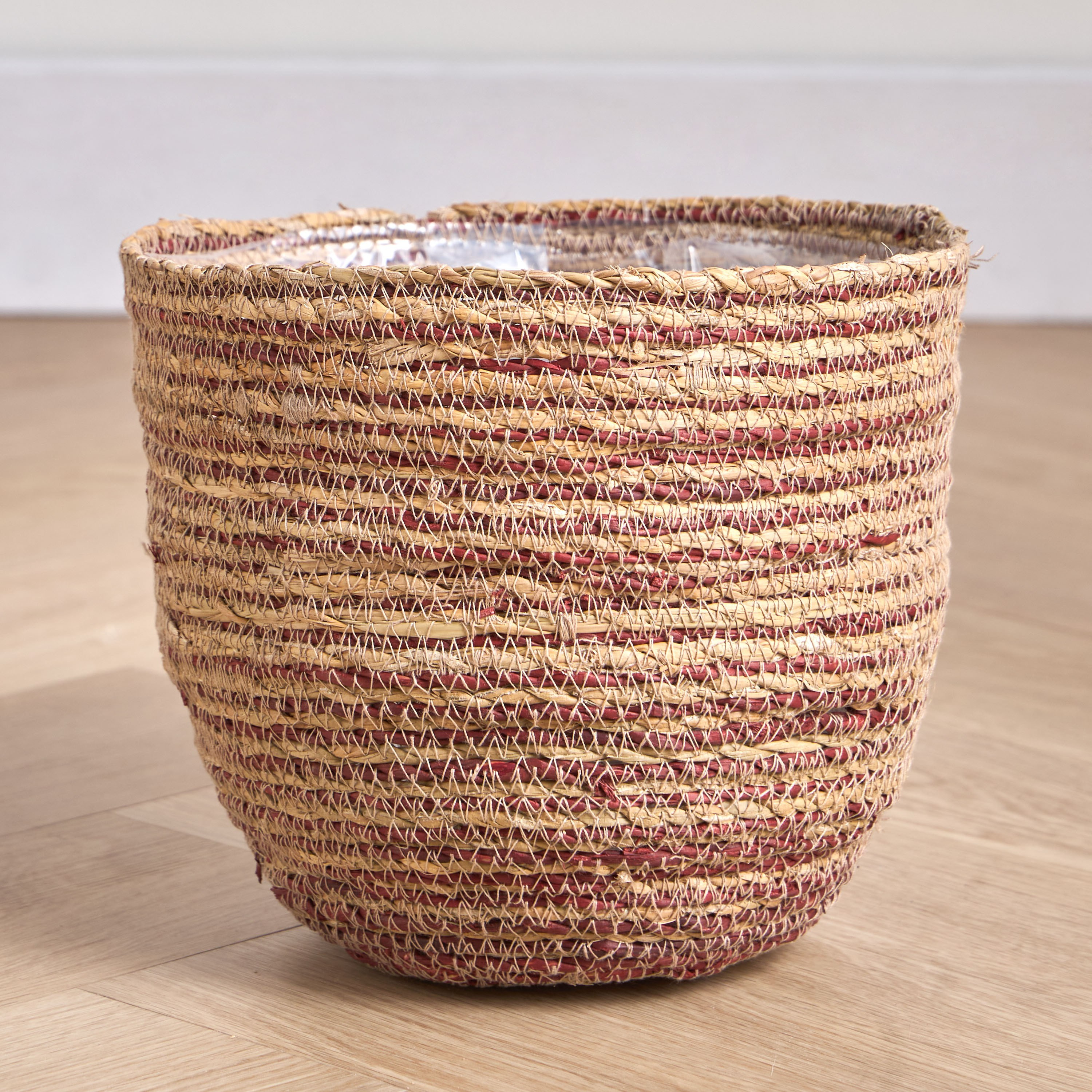 Caresto Seagrass Planter - 22 cm-household-gardenandoutdoor-potsandplanters-planters-image-2