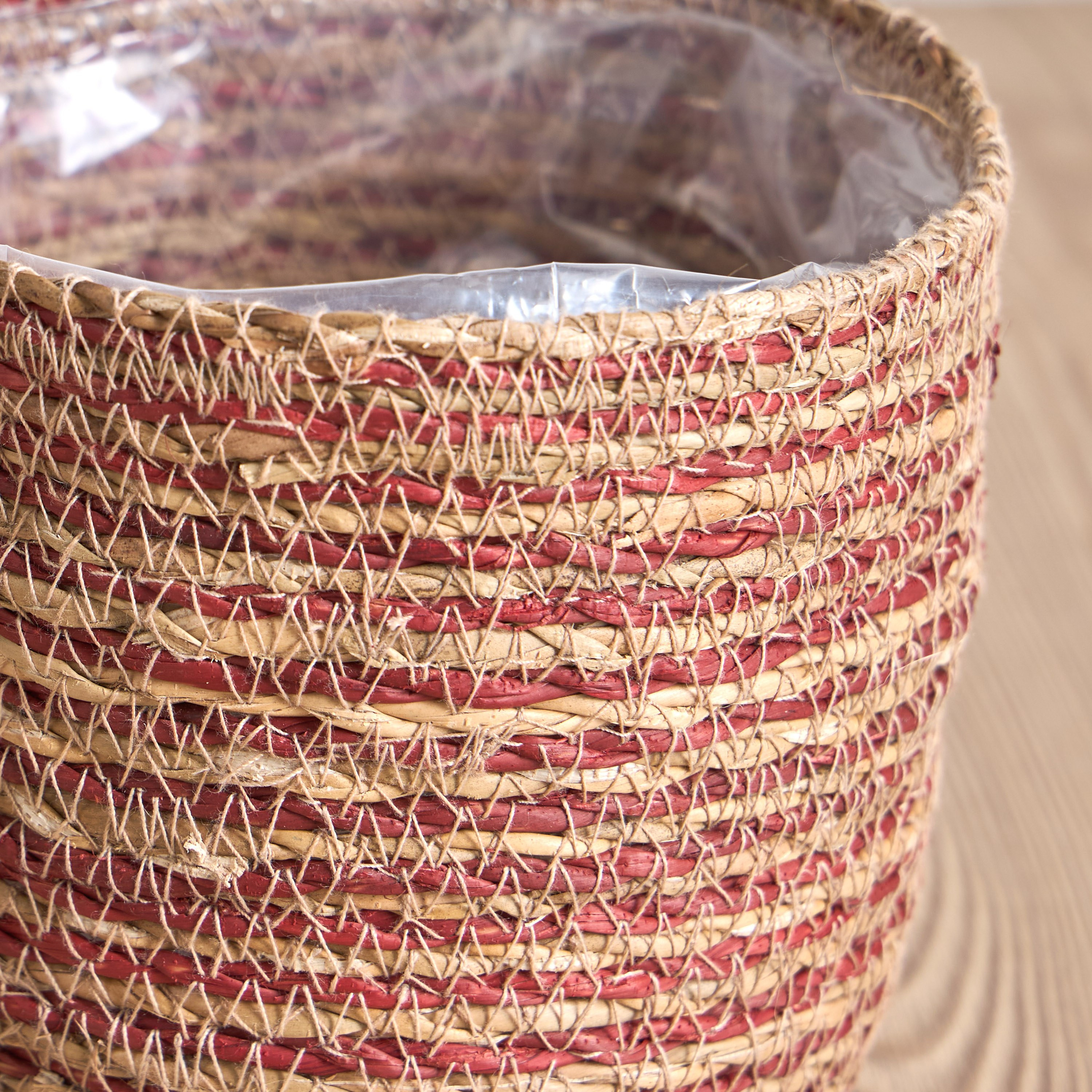 Caresto Seagrass Planter - 15 cm-household-gardenandoutdoor-potsandplanters-planters-image-3