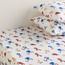 Sonic Lets Go Cotton Single Fitted Sheet - 120x200 cm-babyandkids-beddingandwindows-bedding-fittedandflatsheets-image-3