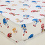 Sonic Cotton Single Fitted Sheet - 90x200 cm-babyandkids-beddingandwindows-bedding-fittedandflatsheets-image-1
