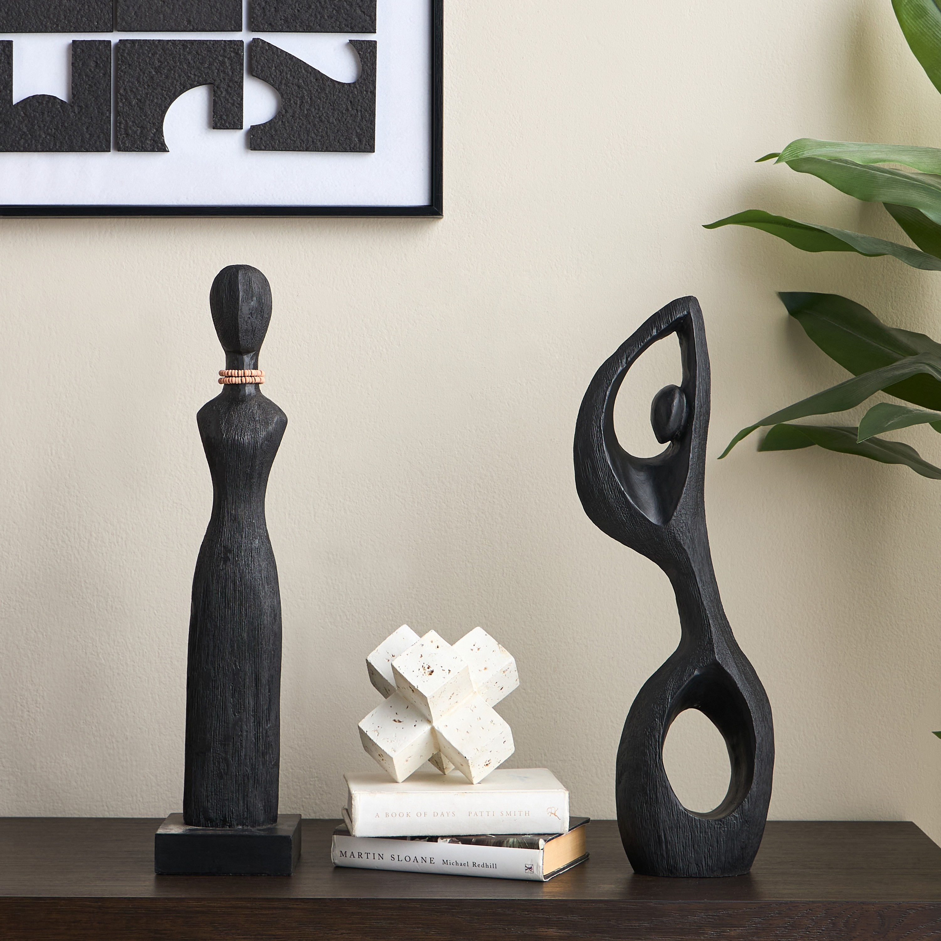 LouLou Mono Tall Lady Decorative Figurine-household-decor-decorativeobjectsandsculptures-image-3