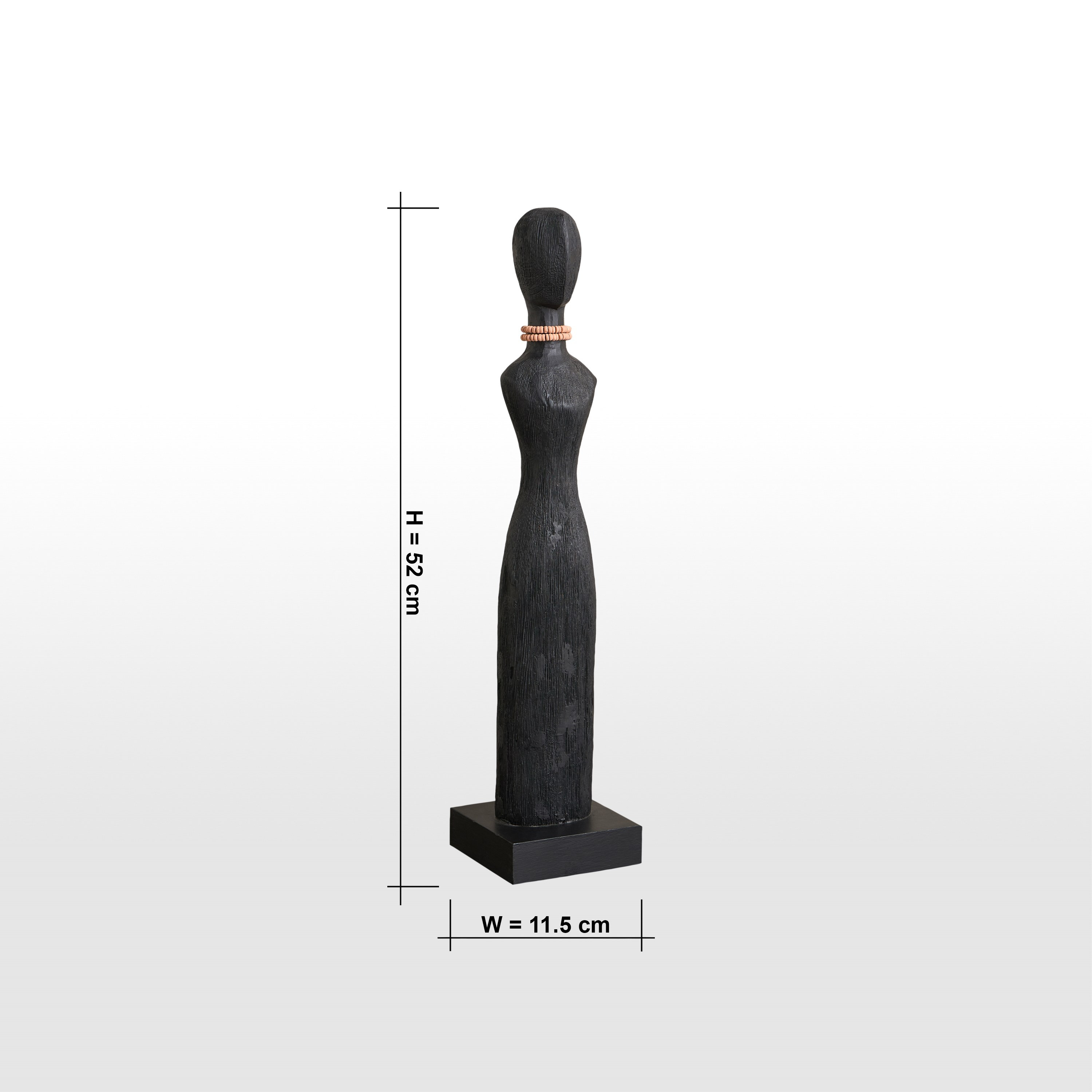 LouLou Mono Tall Lady Decorative Figurine-household-decor-decorativeobjectsandsculptures-image-4