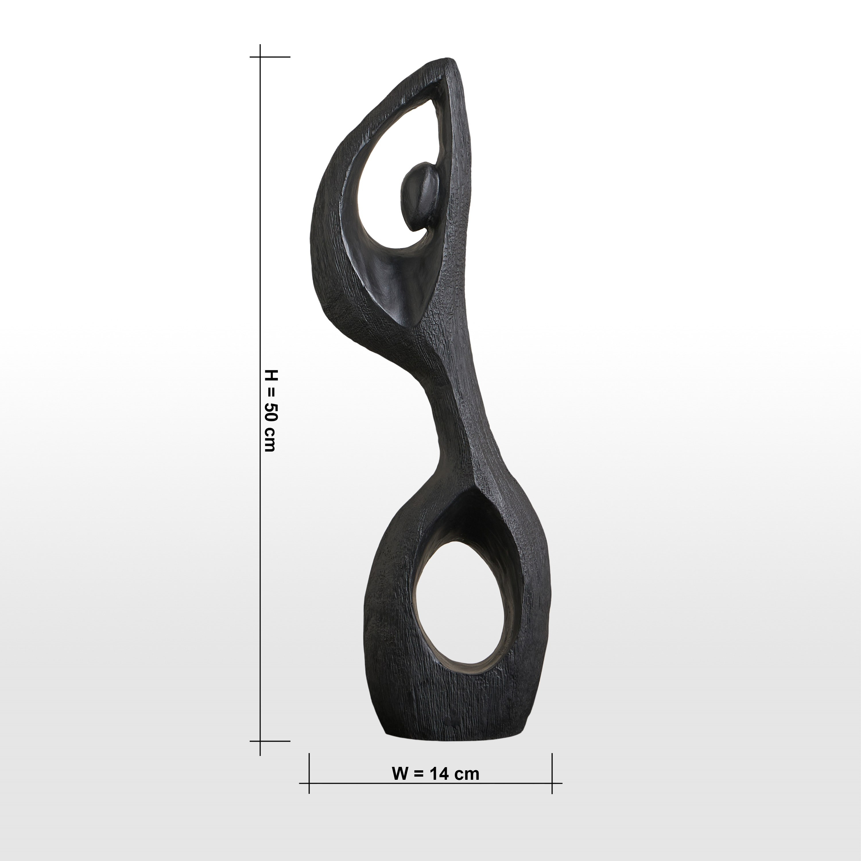 LouLou Mono Abstract Decorative Accent-household-decor-decorativeobjectsandsculptures-image-4