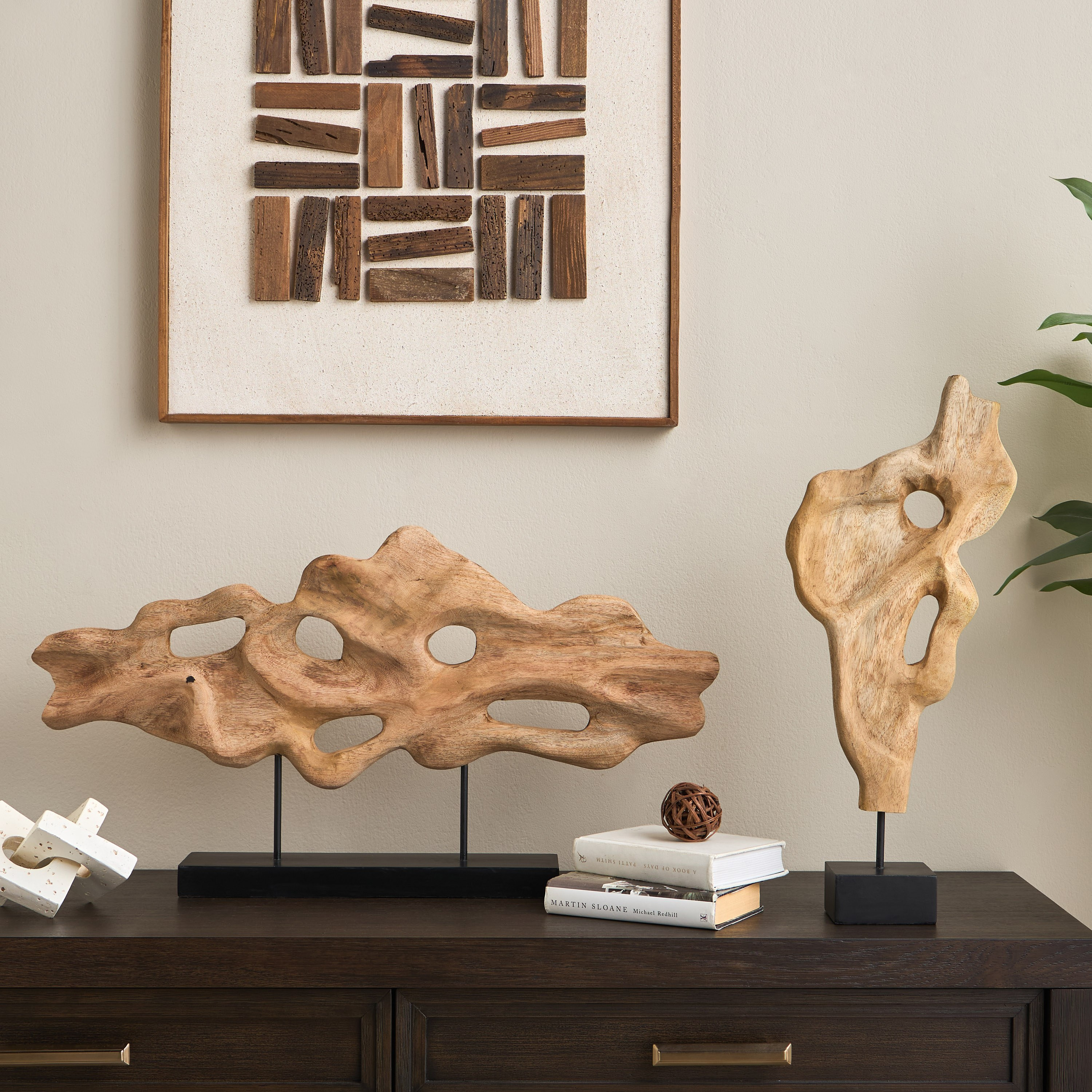 Nouf Mono Abstract Horizontal Decorative Accent-household-decor-decorativeobjectsandsculptures-image-3