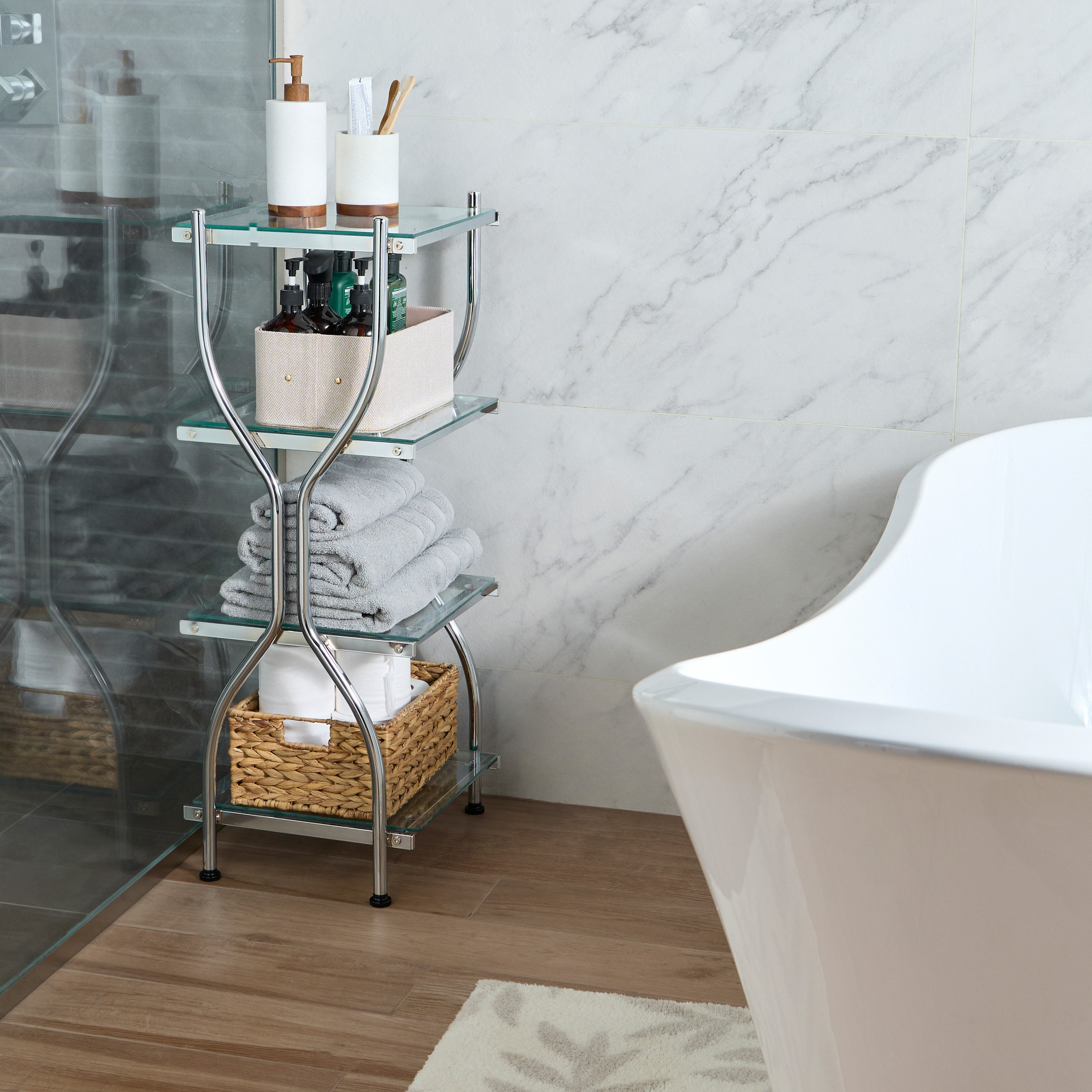 رف تخزين بـ4 طبقات - جيو - 33×39 سم-household-storage-storagesolutions-storageracks-image-5