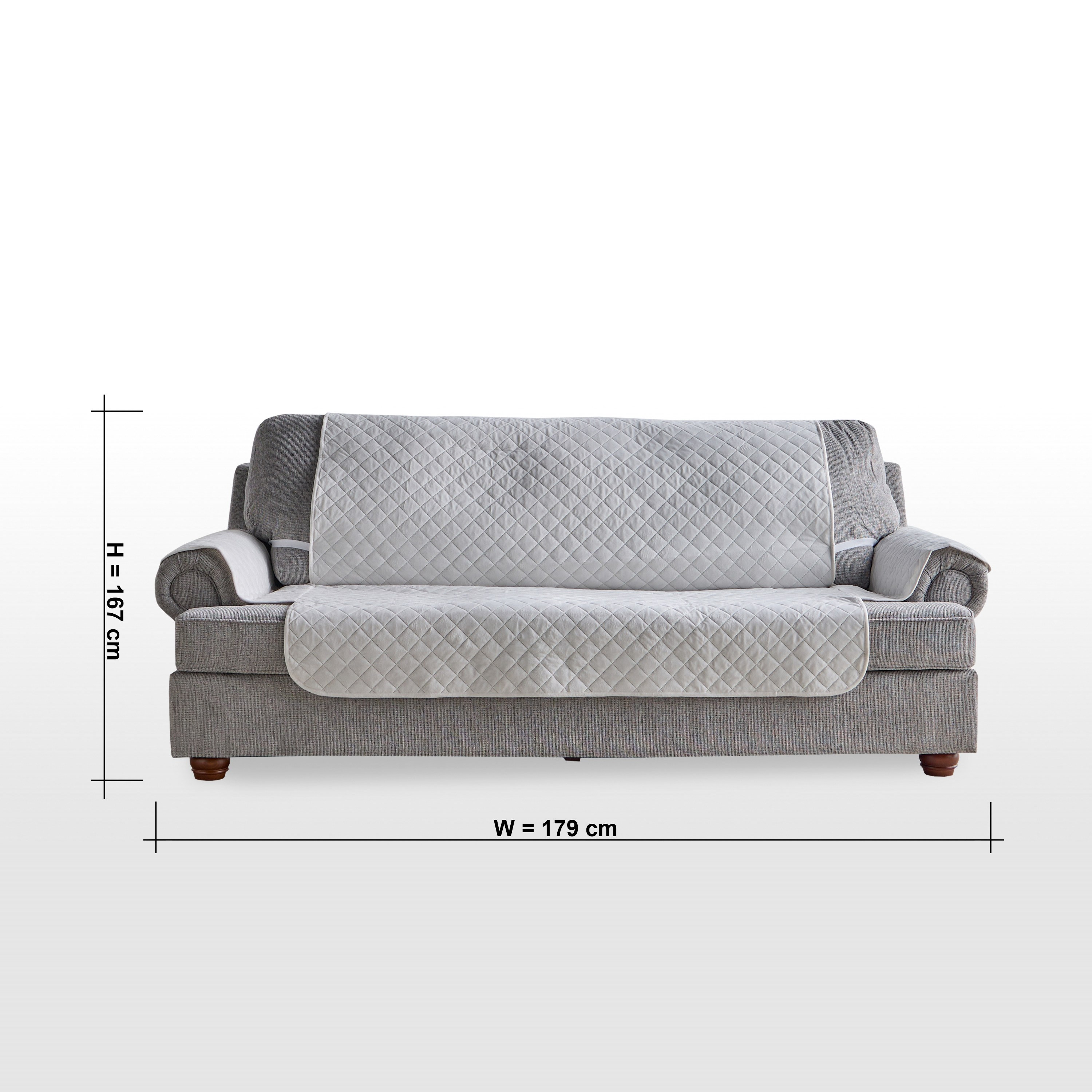 Eli 3-Seater Sofa Cover - 167x179 cm-household-cushionsandthrows-seatcovers-image-5