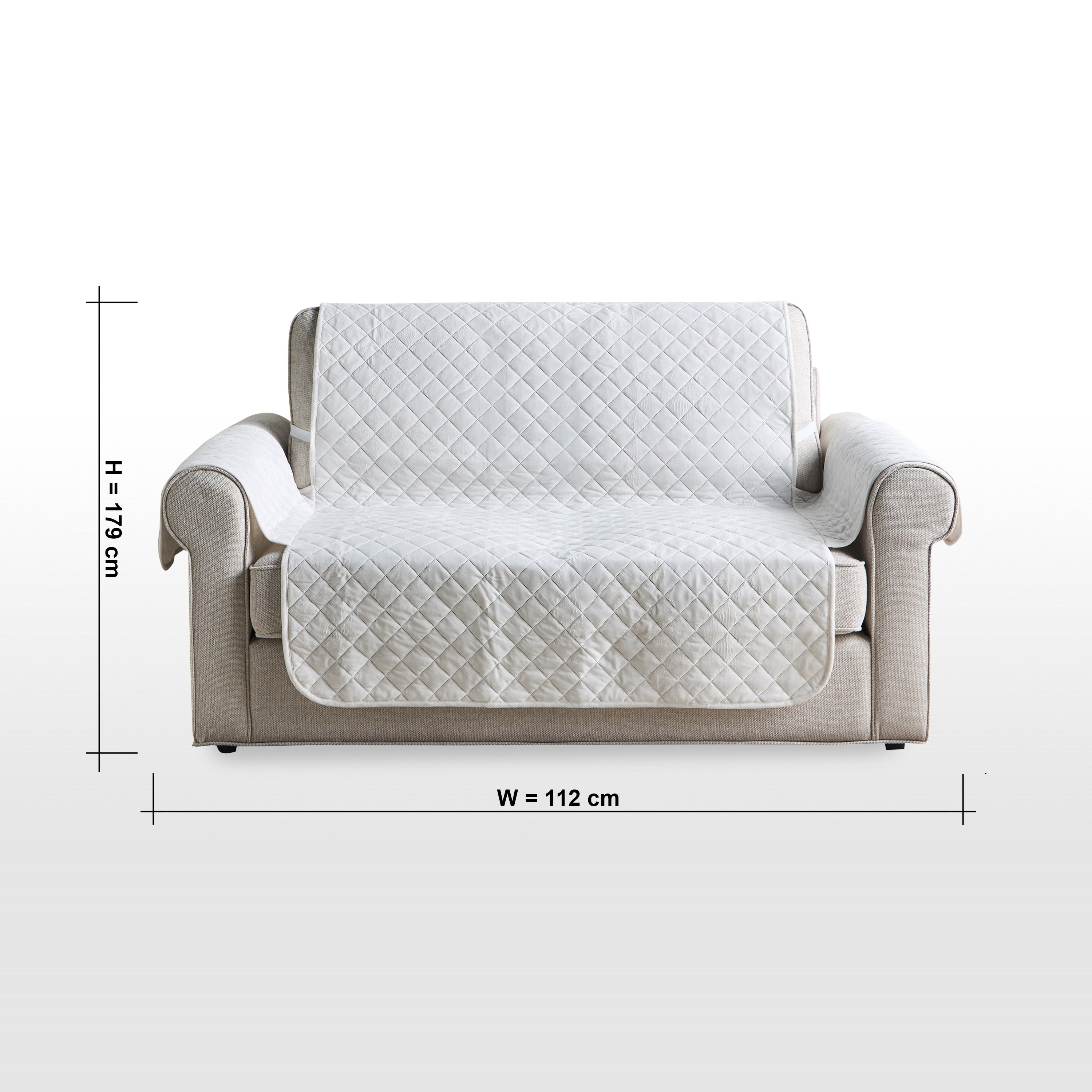 Eli 2-Seater Sofa Cover - 112x179 cm-household-cushionsandthrows-seatcovers-image-5