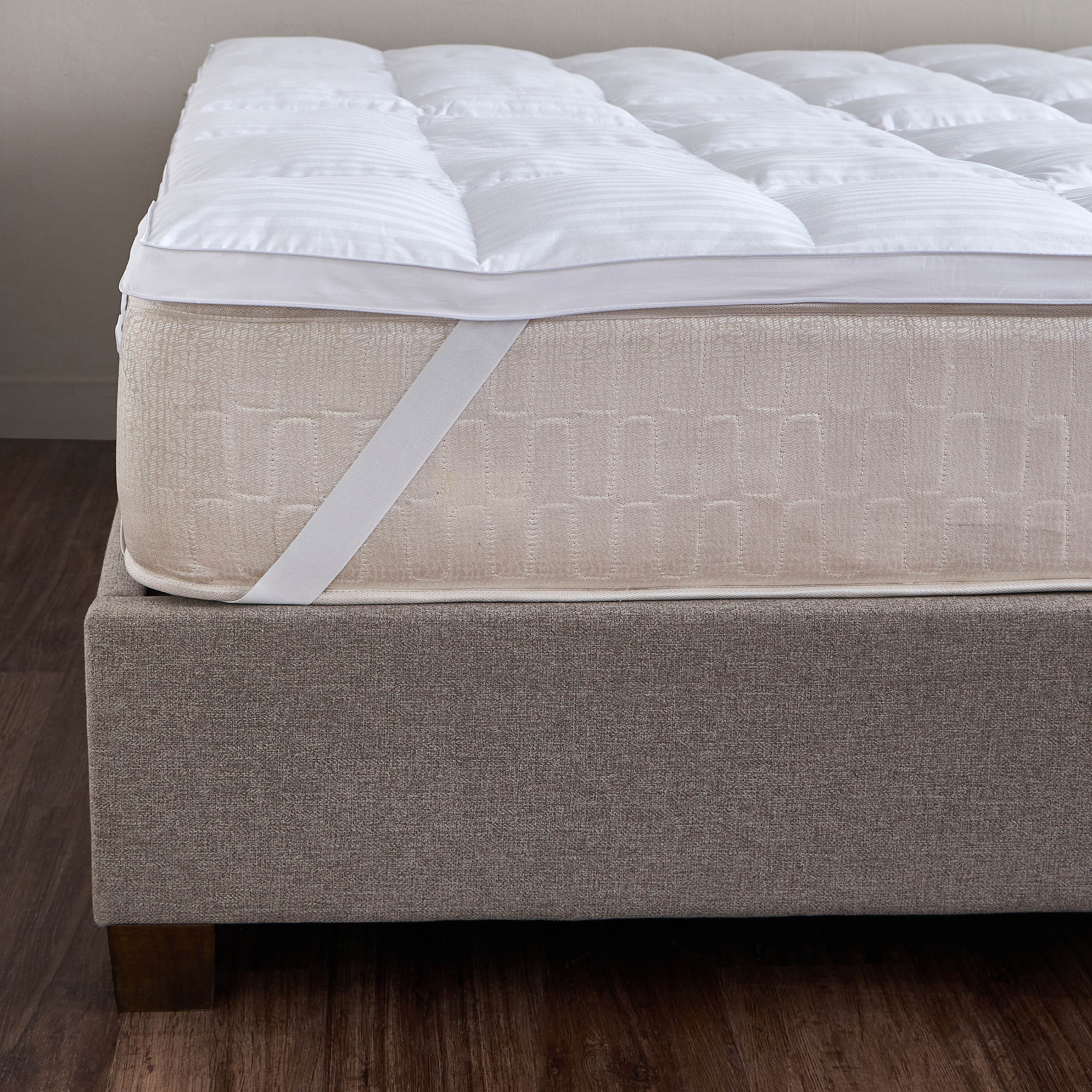 Hotel Luxe Single Mattress Topper - 90x200x4 cm