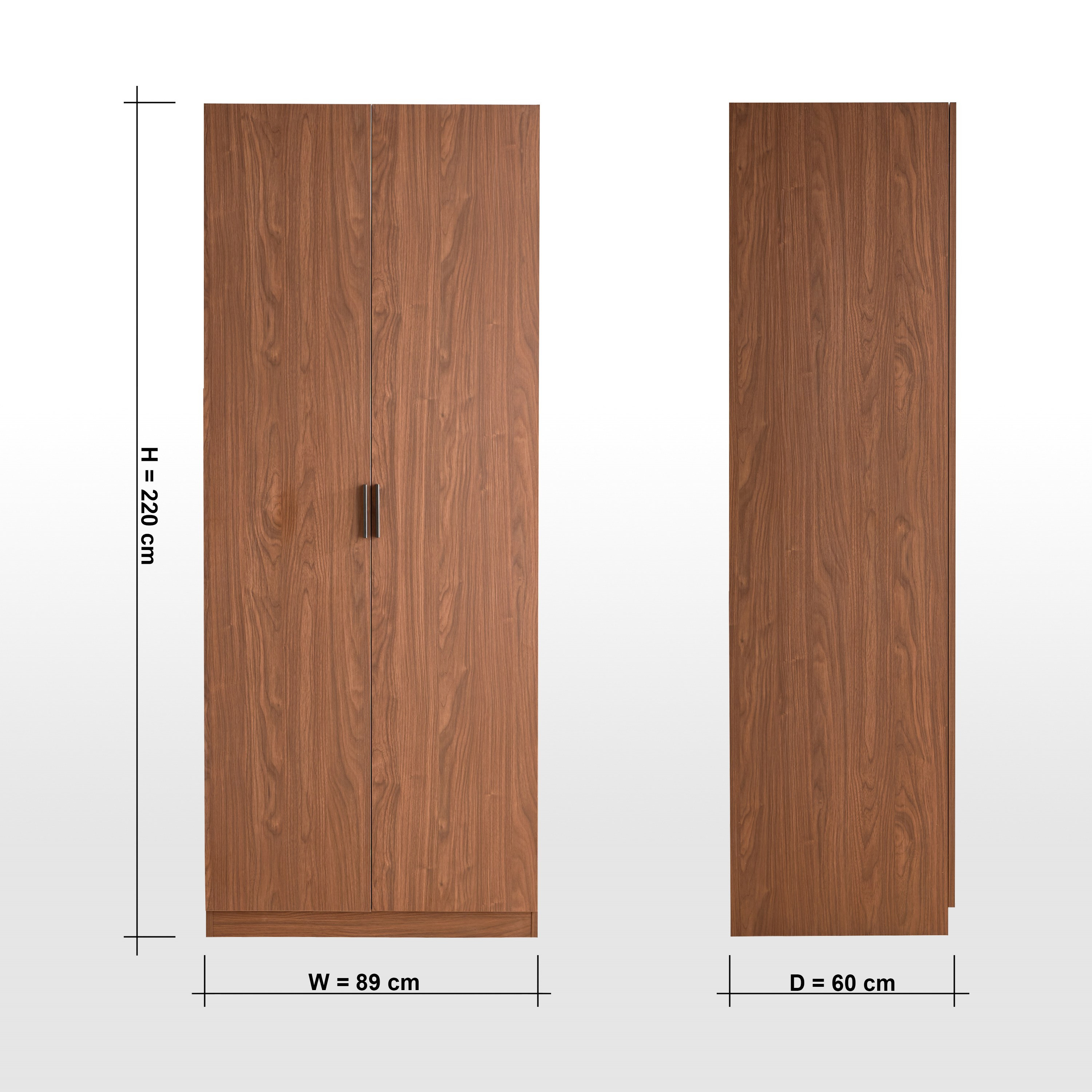 Countryside 2-Door Wardrobe with Drawer-furniture-bedroom-wardrobes-image-9