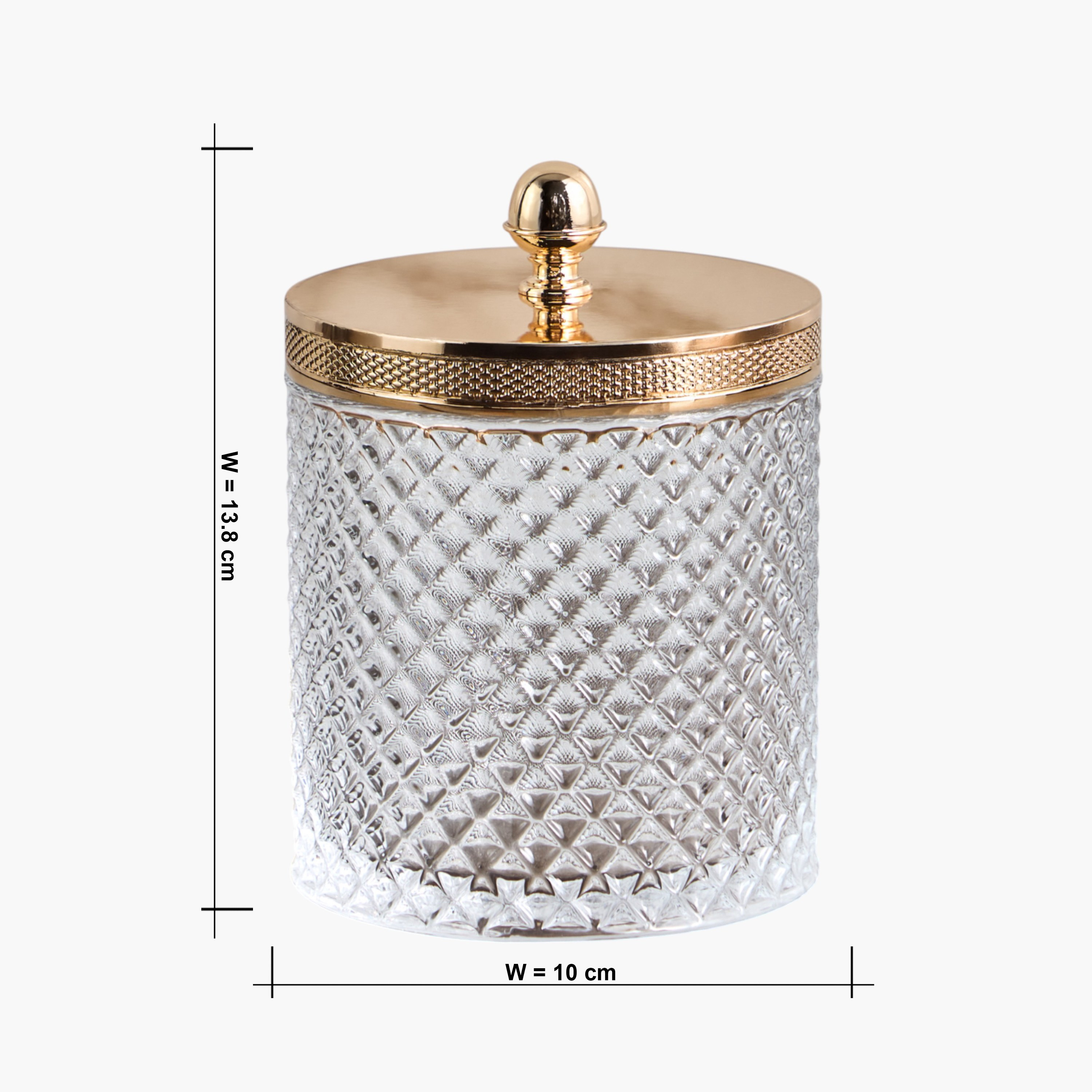 جرة قطن - ريجنسي-household-bathandlaundry-bathaccessories-tissueboxesandcottonjars-image-5