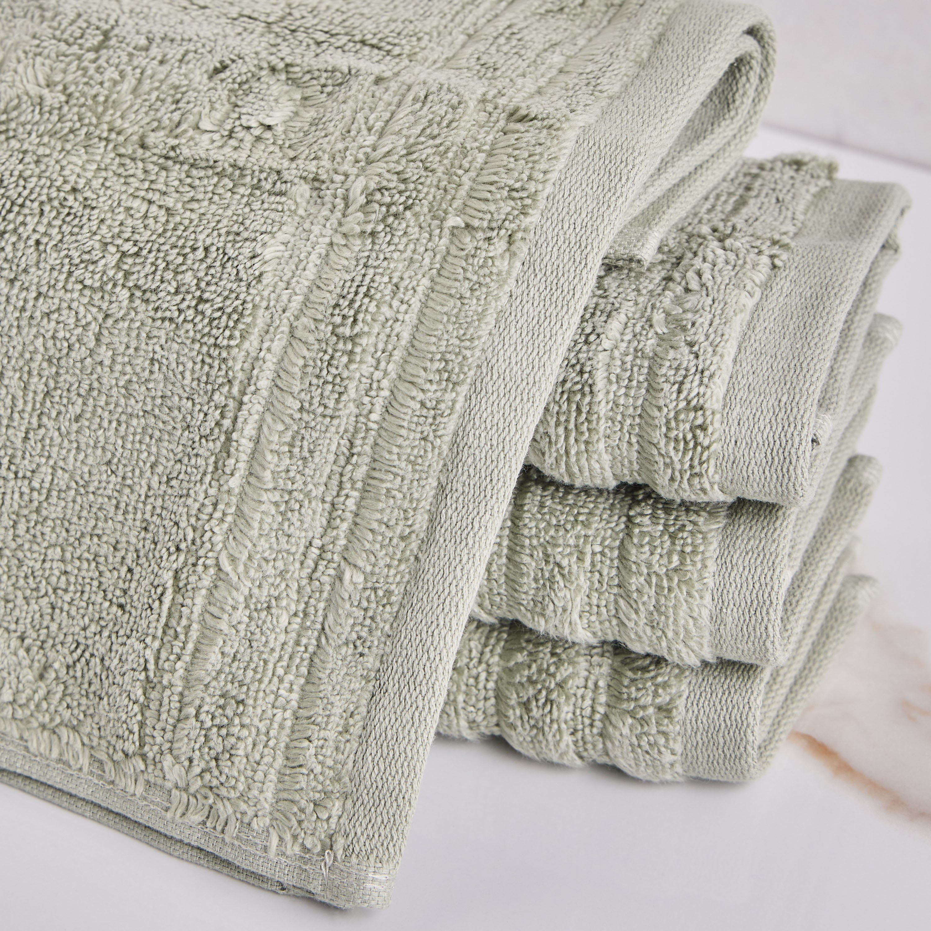 Egyptian Cotton 4-Piece 600 GSM Fingertip Towel Set - 30x30 cm-household-bathandlaundry-bathlinen-towels-image-2