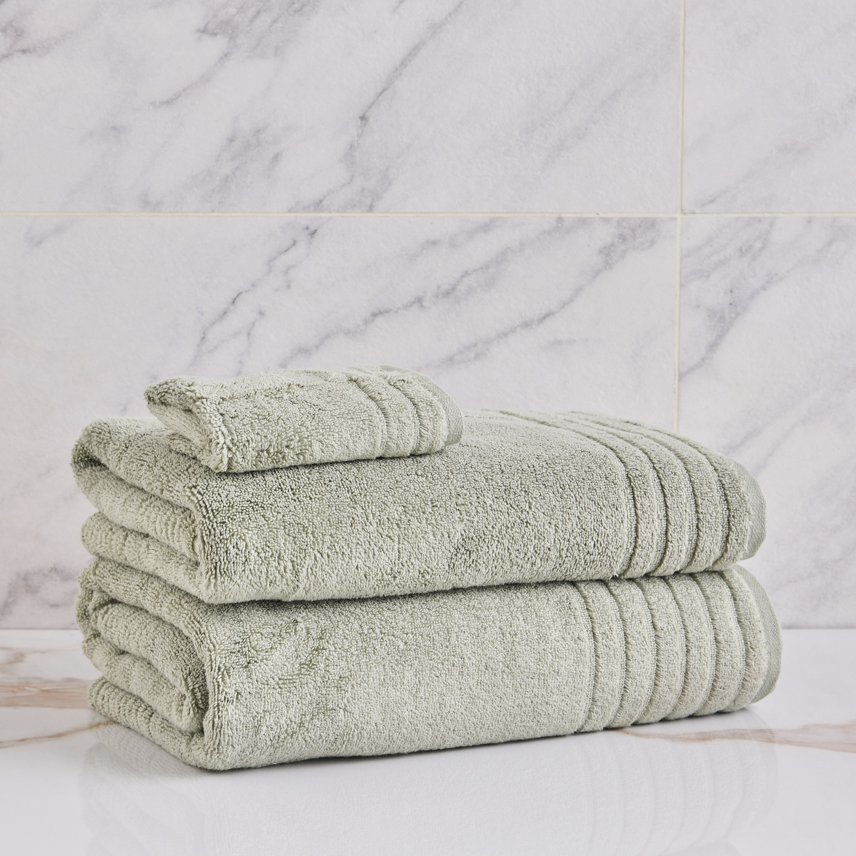 Egyptian Cotton 4-Piece 600 GSM Fingertip Towel Set - 30x30 cm-household-bathandlaundry-bathlinen-towels-image-4
