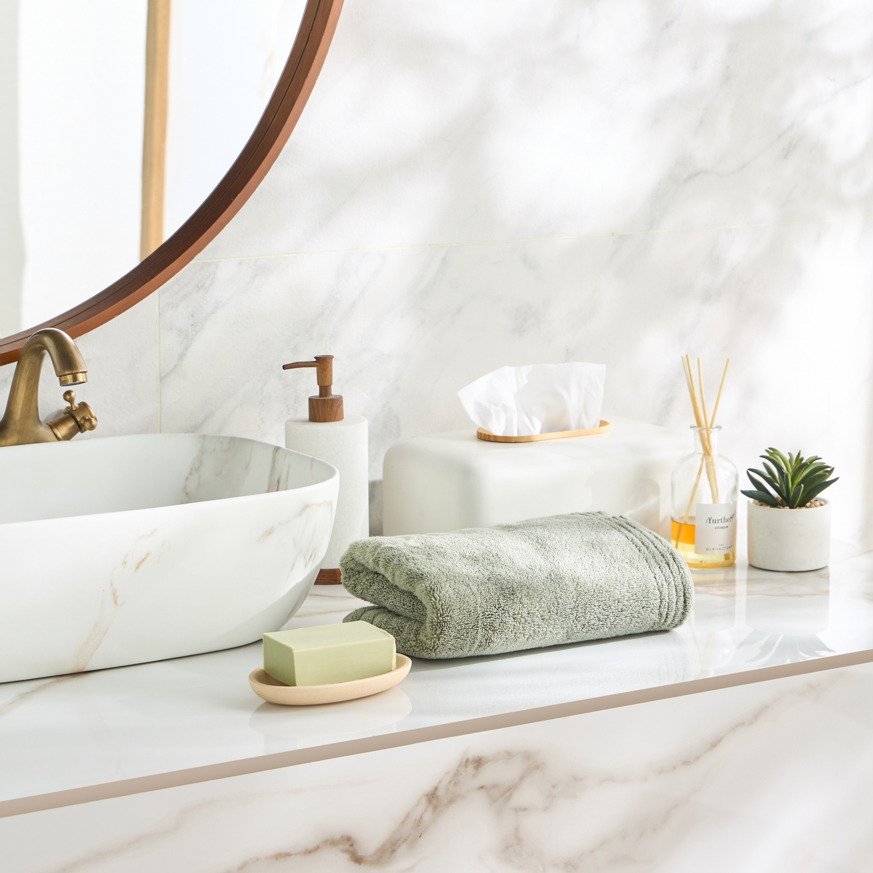 Egyptian Cotton 600 GSM Hand Towel - 50x100 cm-household-bathandlaundry-bathlinen-towels-image-4
