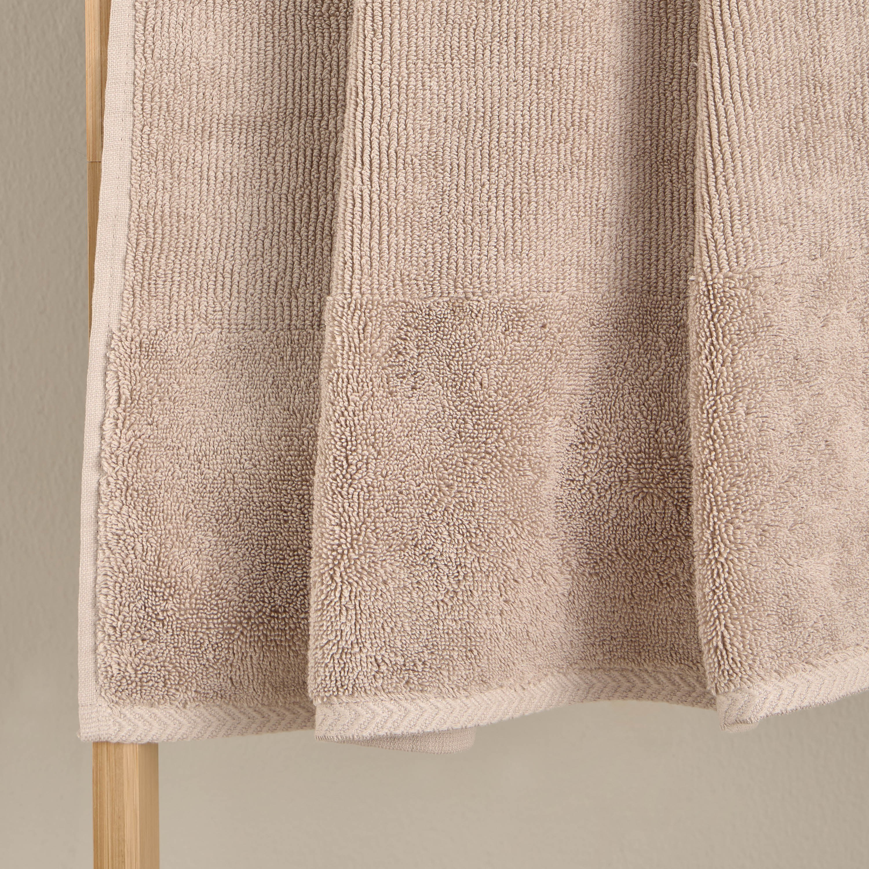 Ribbed 600 GSM Turkish Bath Towel - 70x140 cm-household-bathandlaundry-bathlinen-towels-image-3
