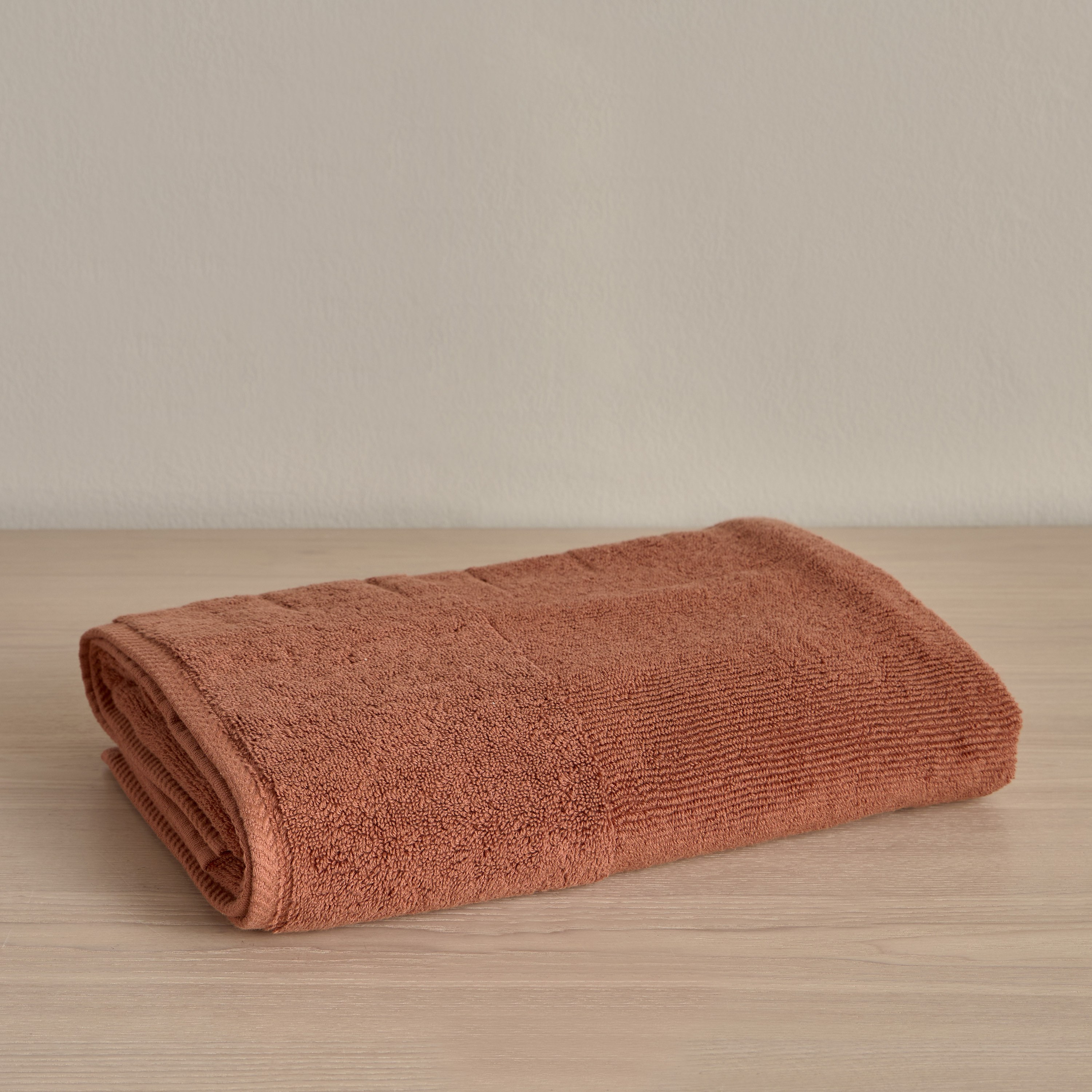 Ribbed 600 GSM Turkish Bath Towel - 70x140 cm-household-bathandlaundry-bathlinen-towels-image-1