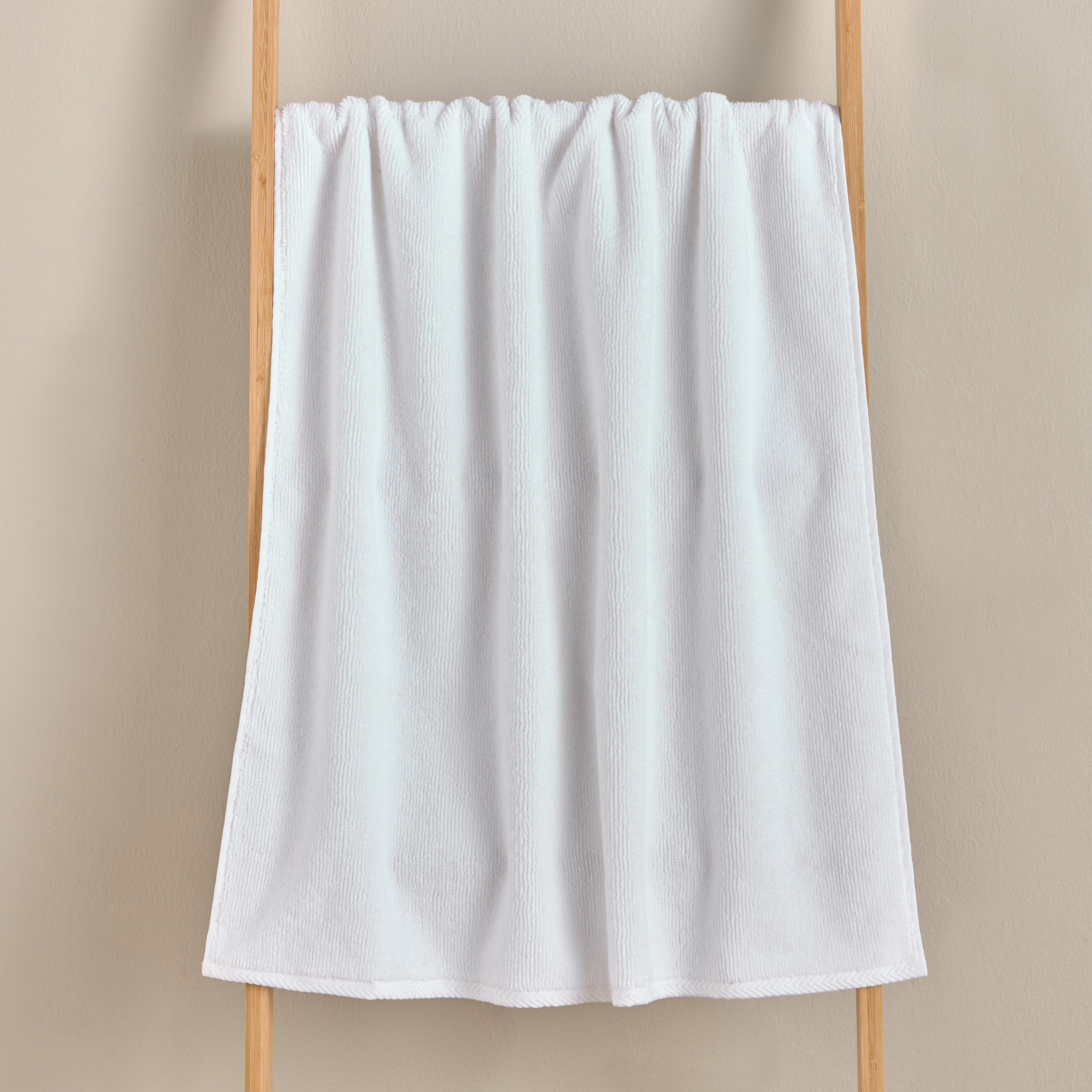 Ribbed 600 GSM Turkish Bath Towel - 70x140 cm-household-bathandlaundry-bathlinen-towels-image-2