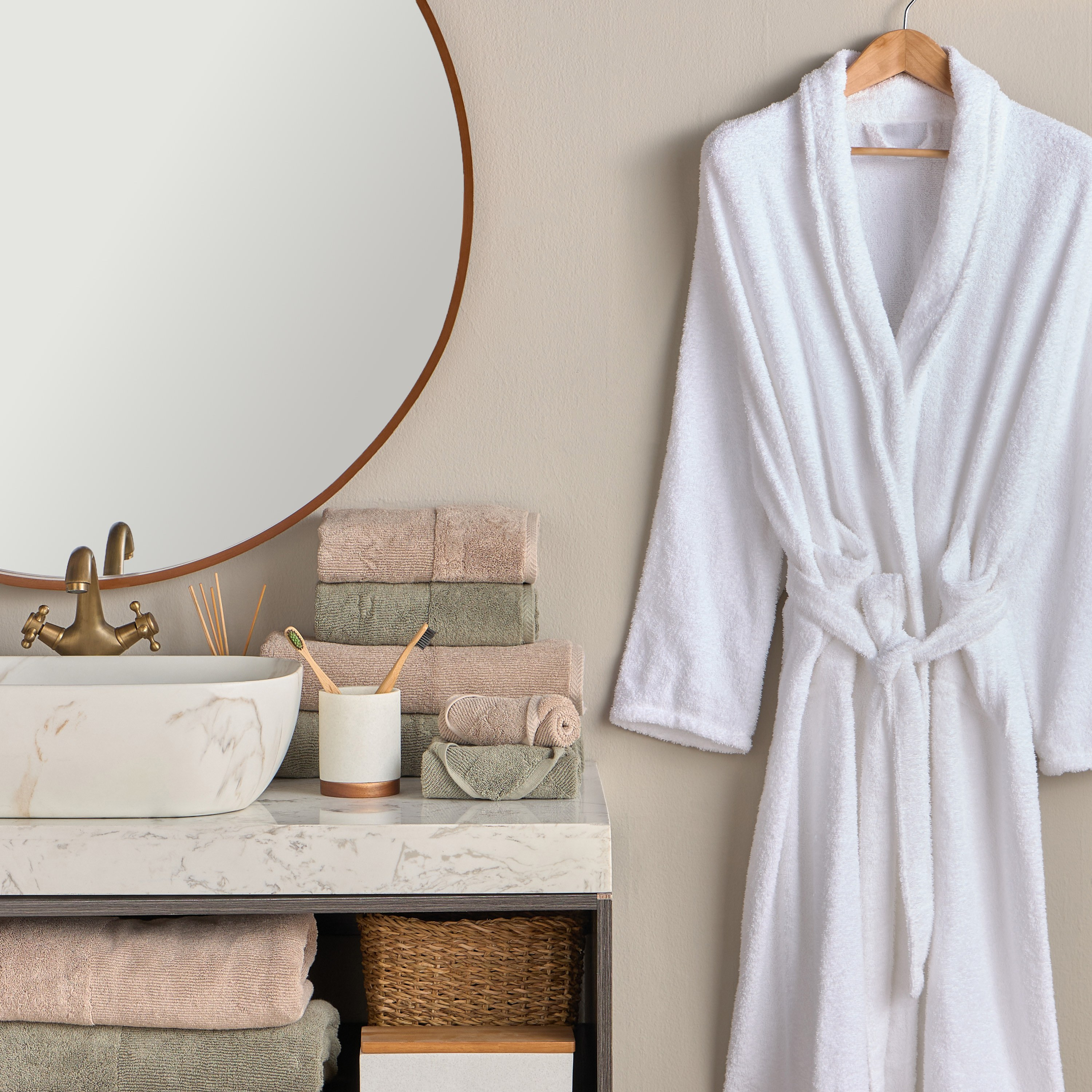 Ribbed 4-Piece Turkish Cotton Fingertip Towel Set - 30x30 cm-household-bathandlaundry-bathlinen-towels-image-7