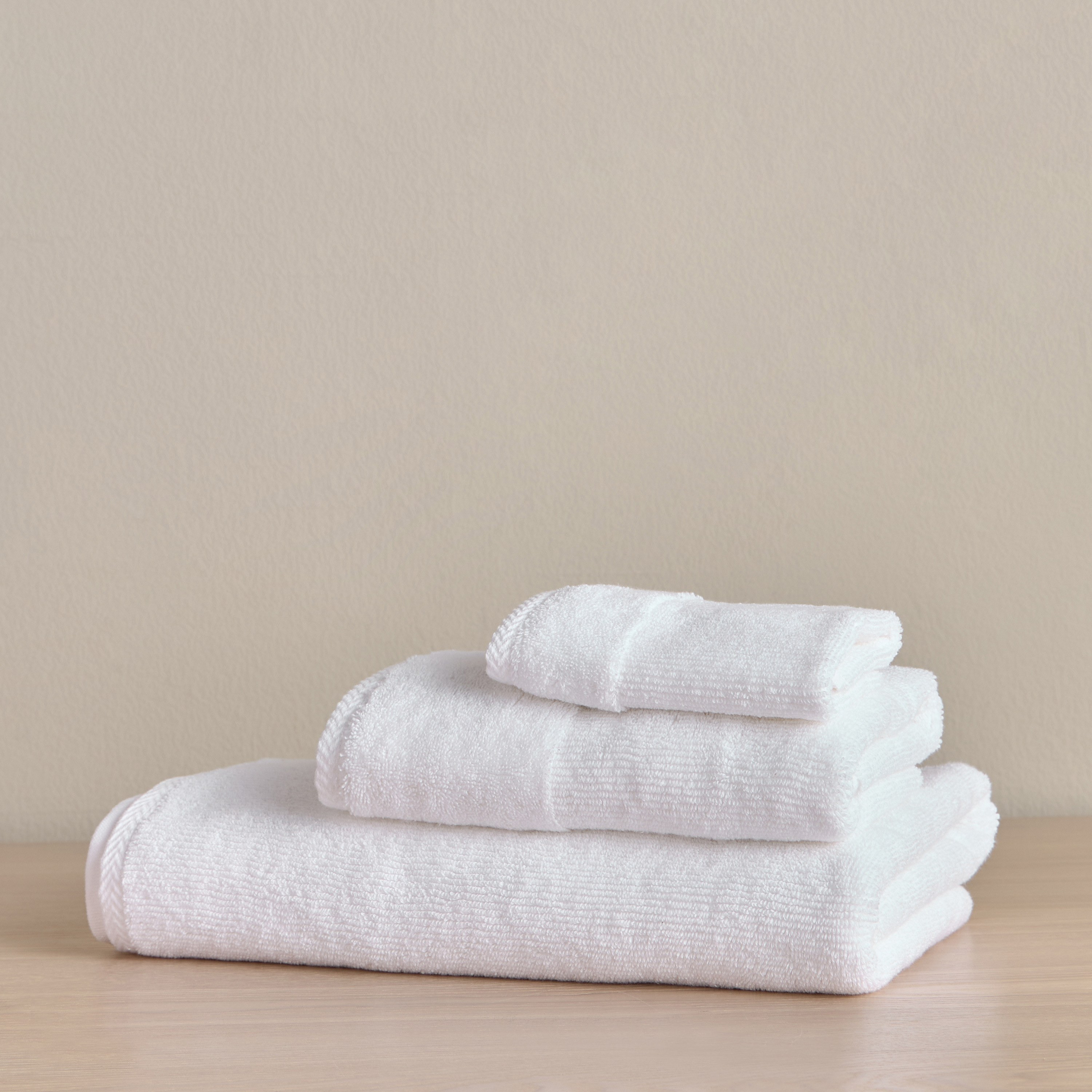 Ribbed 4-Piece Turkish Cotton Fingertip Towel Set - 30x30 cm-household-bathandlaundry-bathlinen-towels-image-5