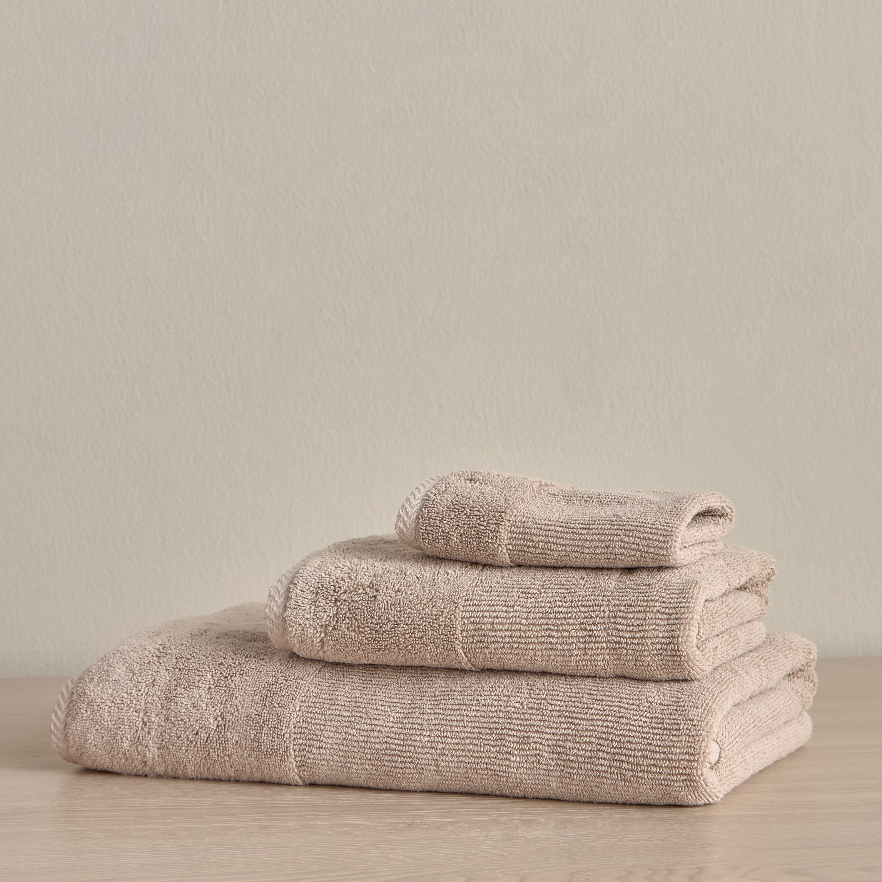 Ribbed 2-Piece 600 GSM Turkish Cotton Hand Towel Set - 50x70 cm-household-bathandlaundry-bathlinen-towels-image-6