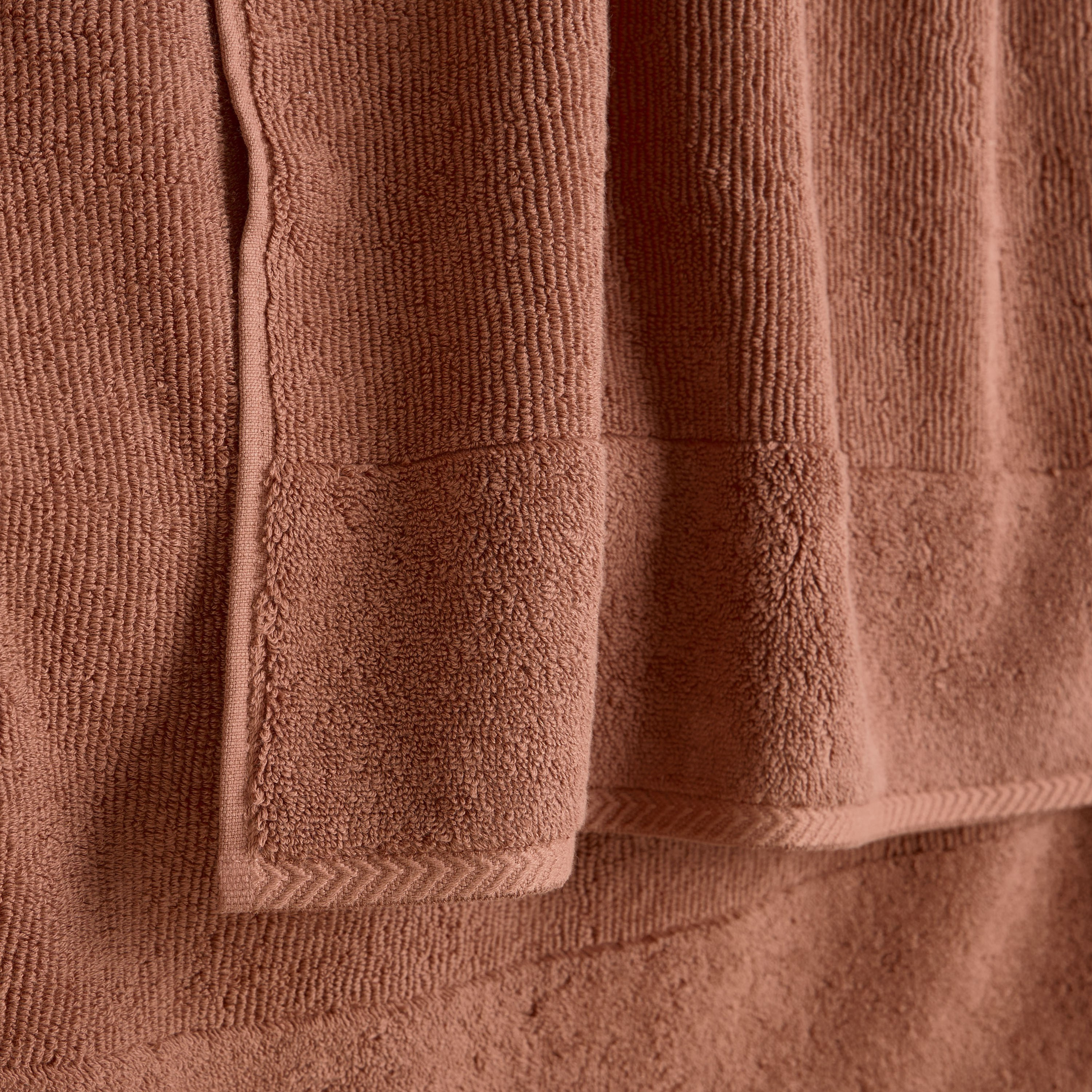 Ribbed 2-Piece 600 GSM Turkish Cotton Hand Towel Set - 50x70 cm-household-bathandlaundry-bathlinen-towels-image-4