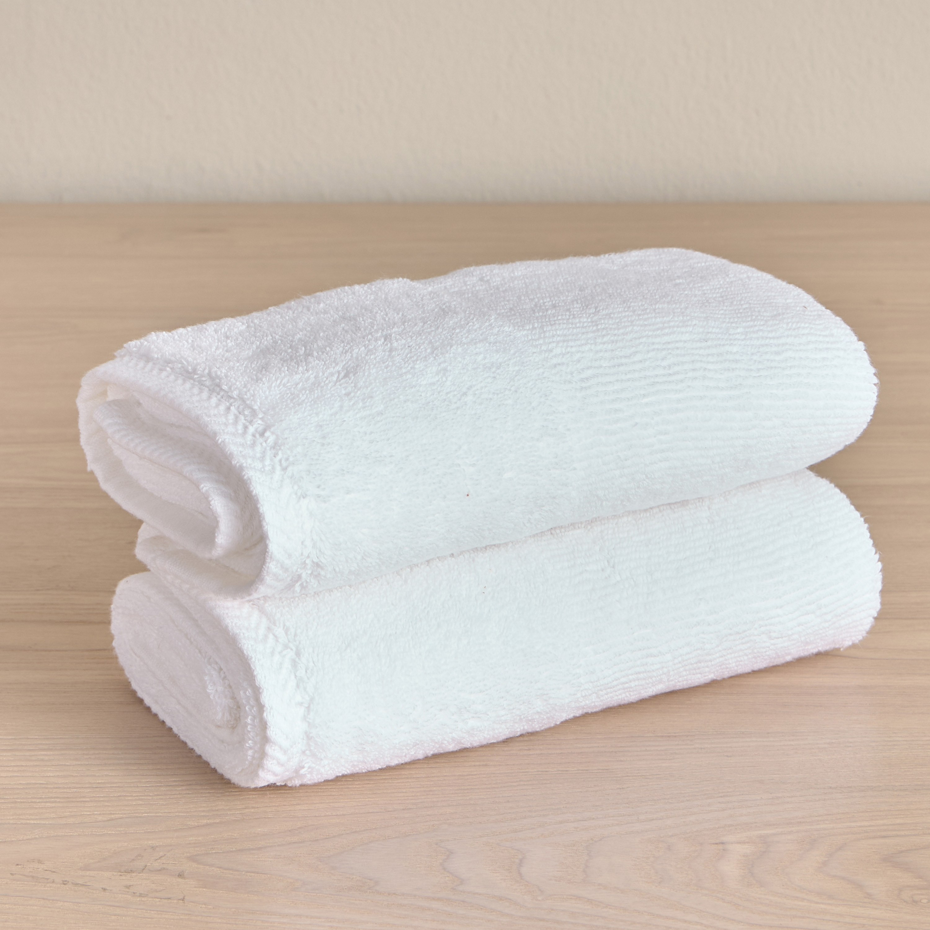 Ribbed 2-Piece 600 GSM Turkish Cotton Hand Towel Set - 50x70 cm-household-bathandlaundry-bathlinen-towels-image-1