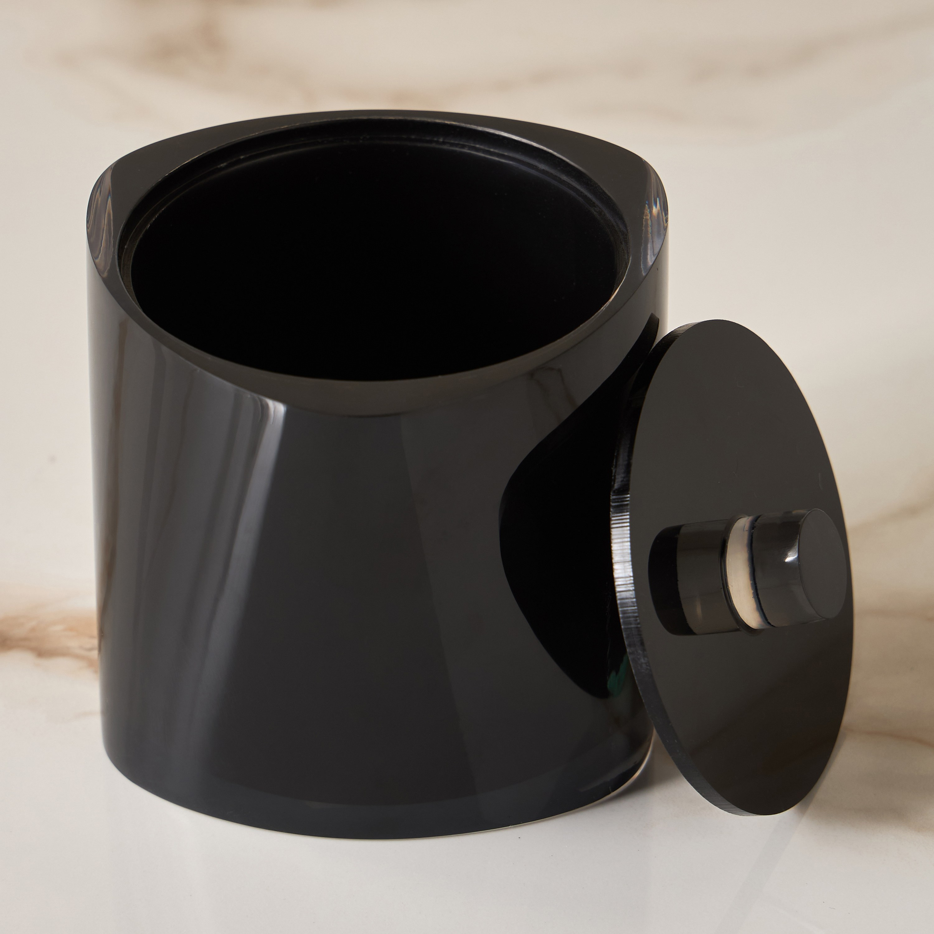 Carbon Cotton Jar-household-bathandlaundry-bathaccessories-tissueboxesandcottonjars-image-2
