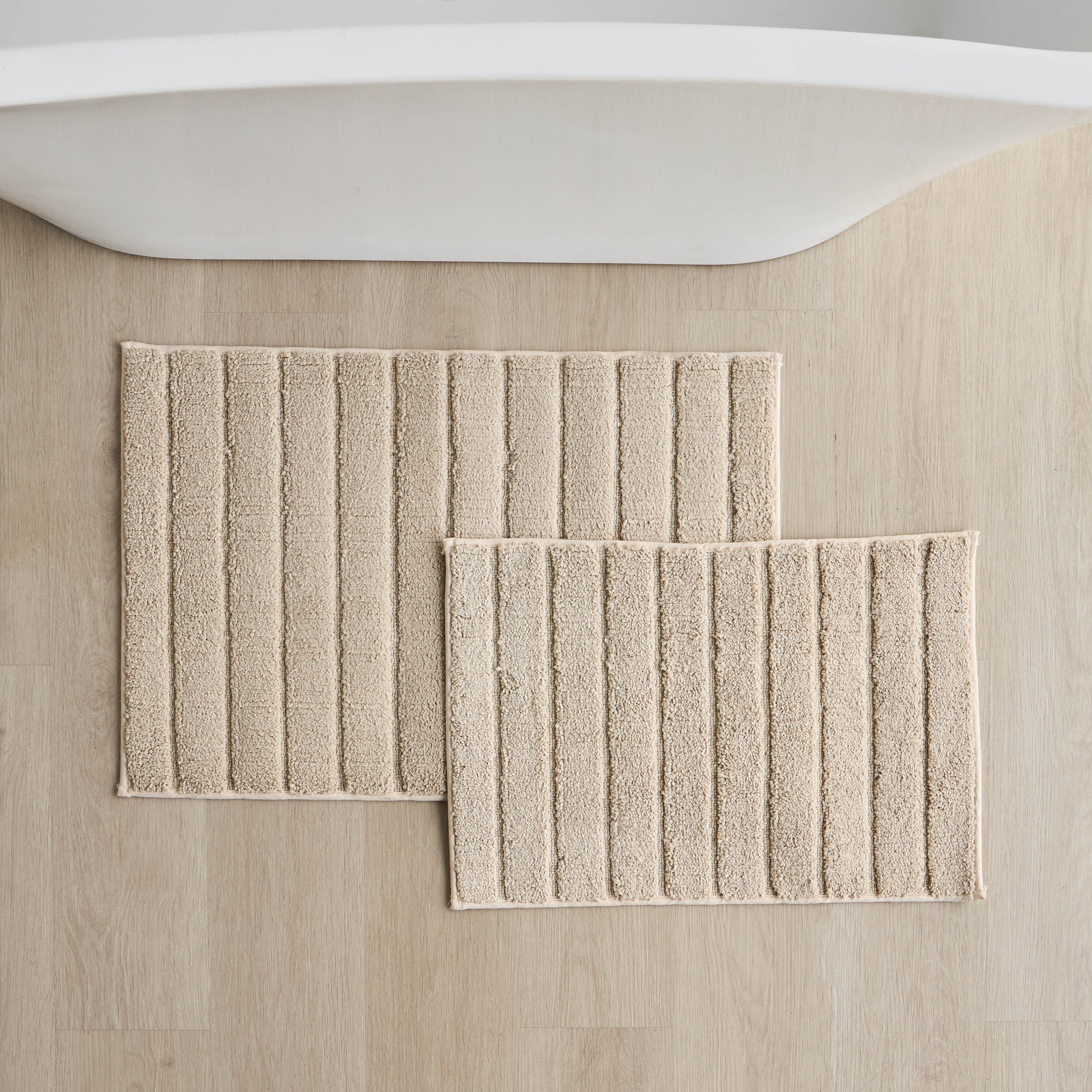 Carved 2-Piece Bath Mat Set-household-bathandlaundry-bathlinen-bathmatsandtubmats-image-1