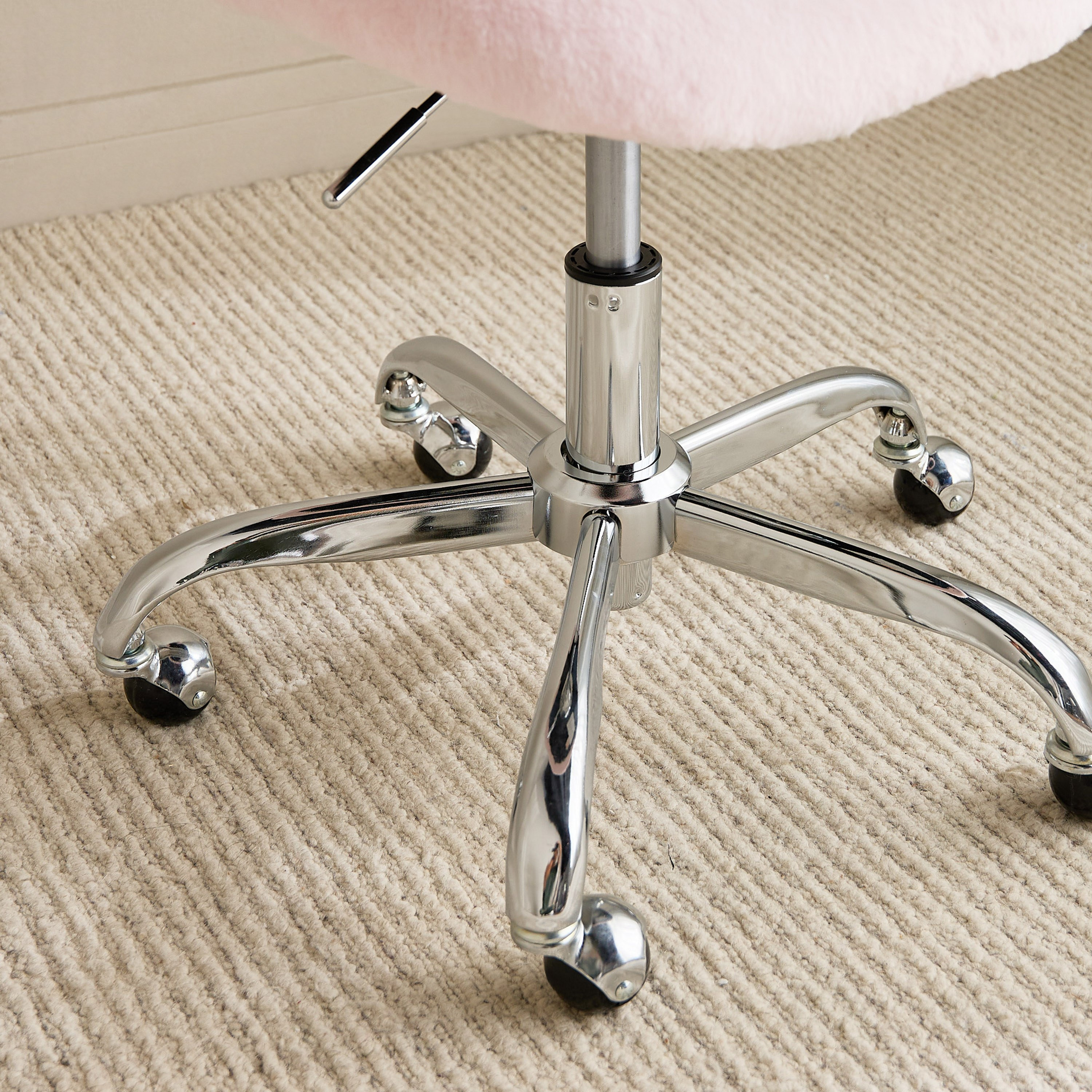 Fara Fur Round Chair-babyandkids-roomfurniture-chairsandstools-image-6