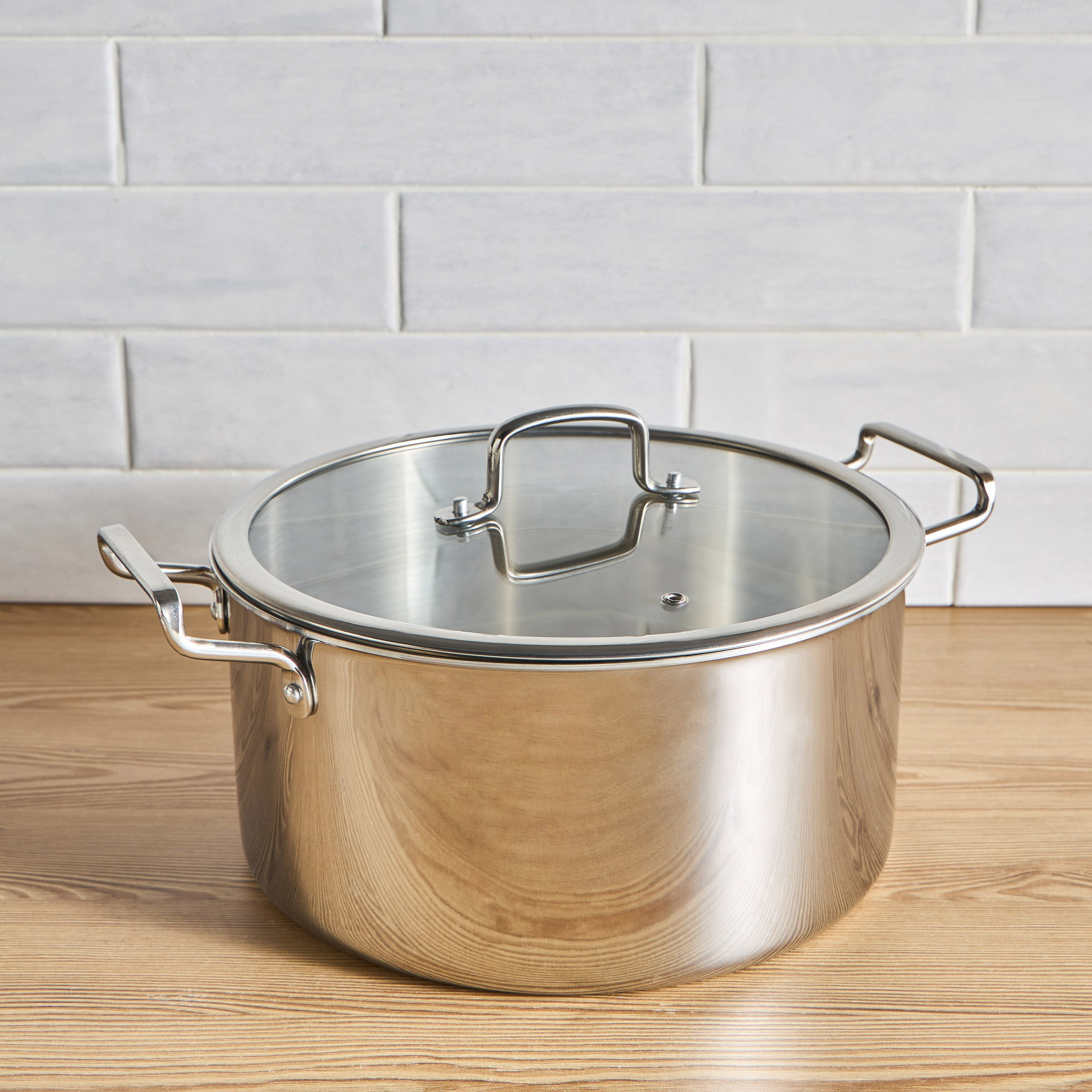 Argent Stainless Steel Induction Base Casserole - 28 cm-household-kitchen-cookware-potsandpans-image-1