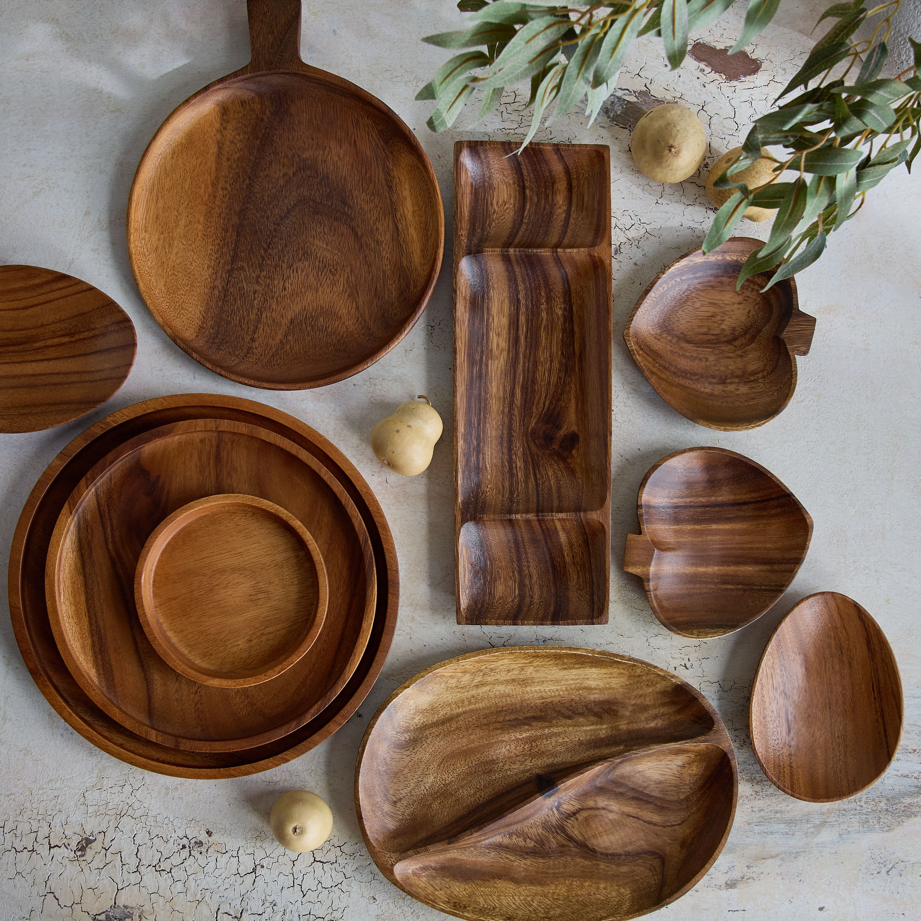 Acacia Wooden Serving Platter-household-dining-serveware-servingplatters-image-3