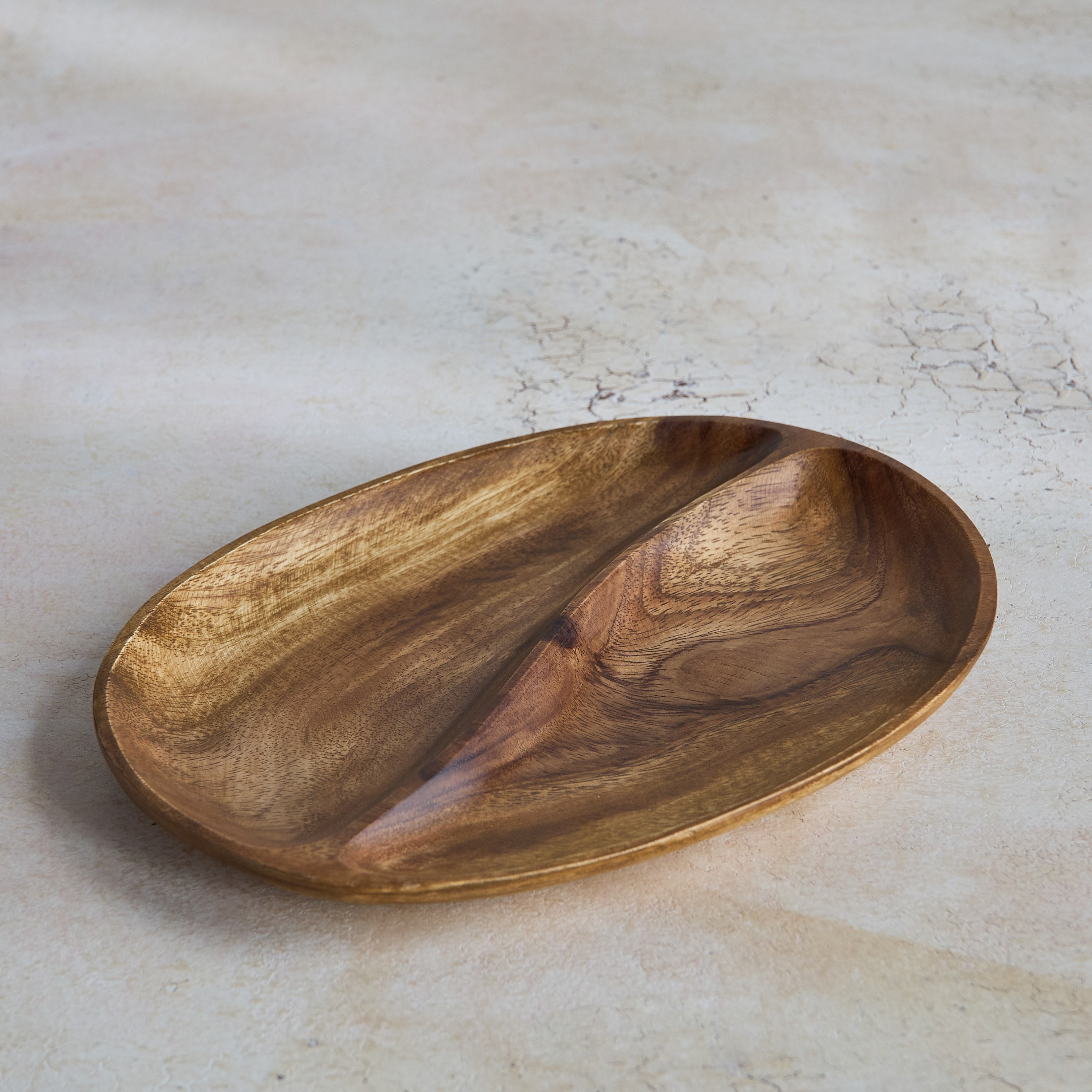 صحن تقديم من خشب الأكاسيا-household-dining-serveware-servingplatters-image-1